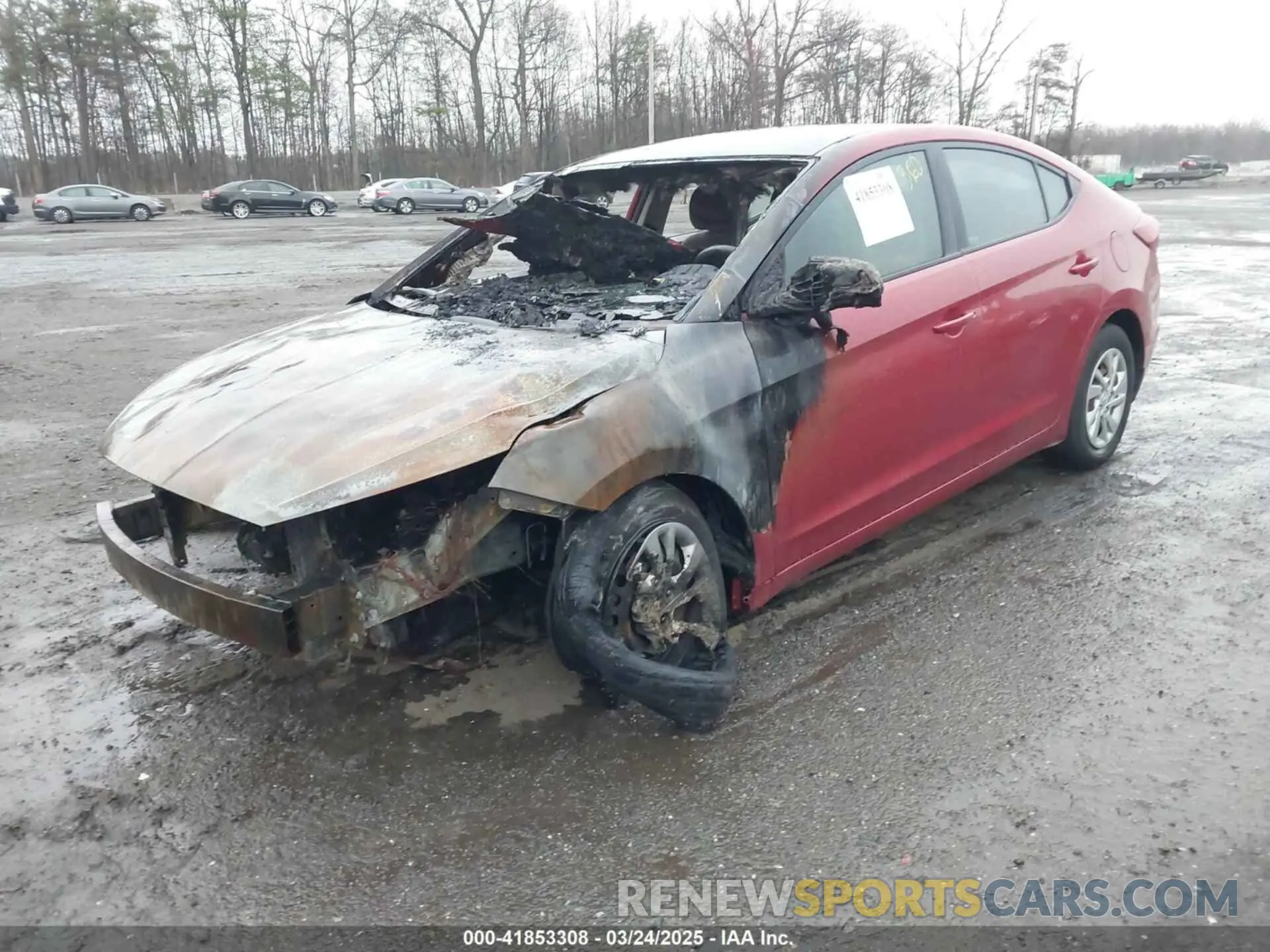 2 Photograph of a damaged car 5NPD74LF4LH513585 HYUNDAI ELANTRA 2020