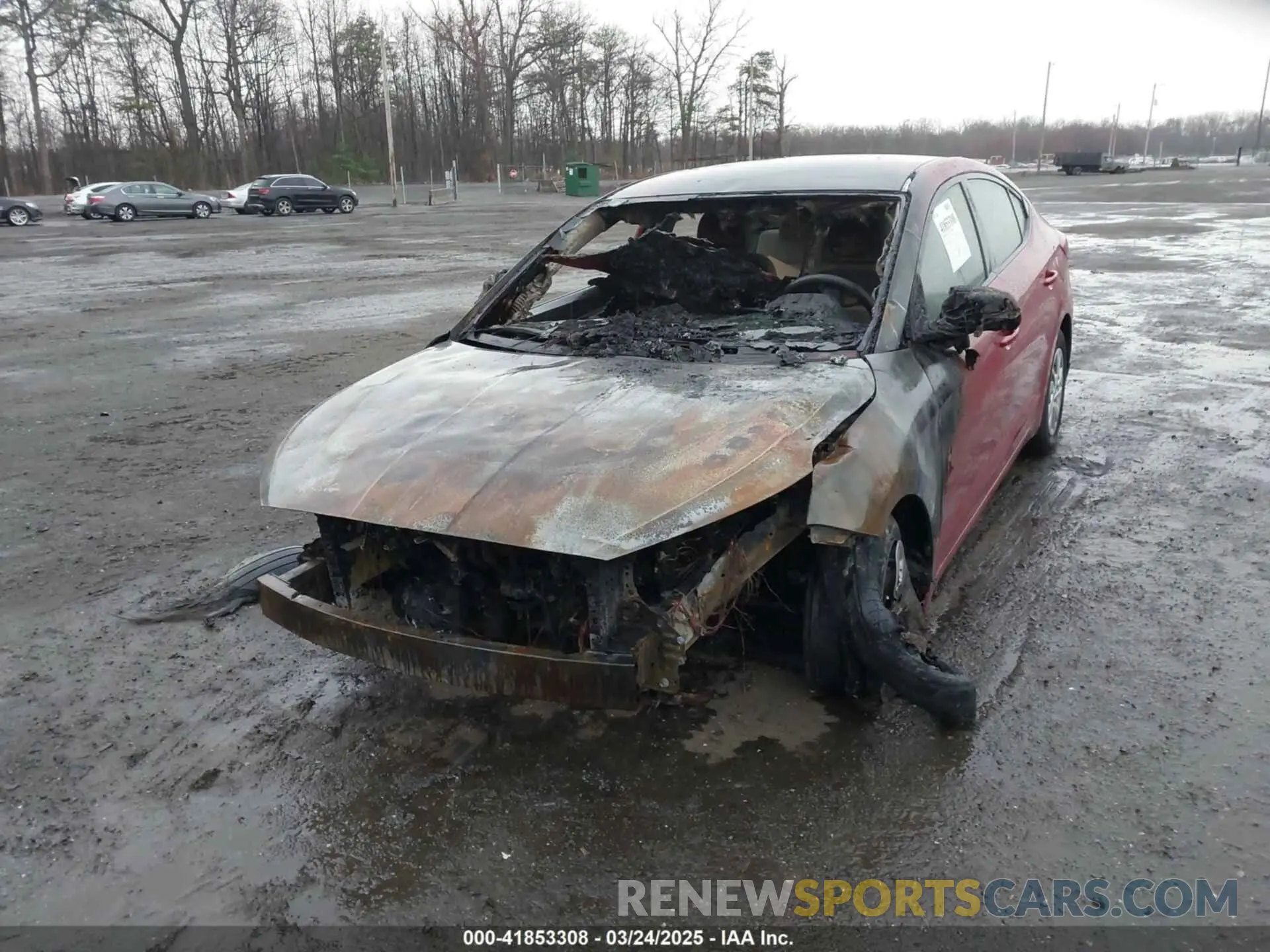 6 Photograph of a damaged car 5NPD74LF4LH513585 HYUNDAI ELANTRA 2020