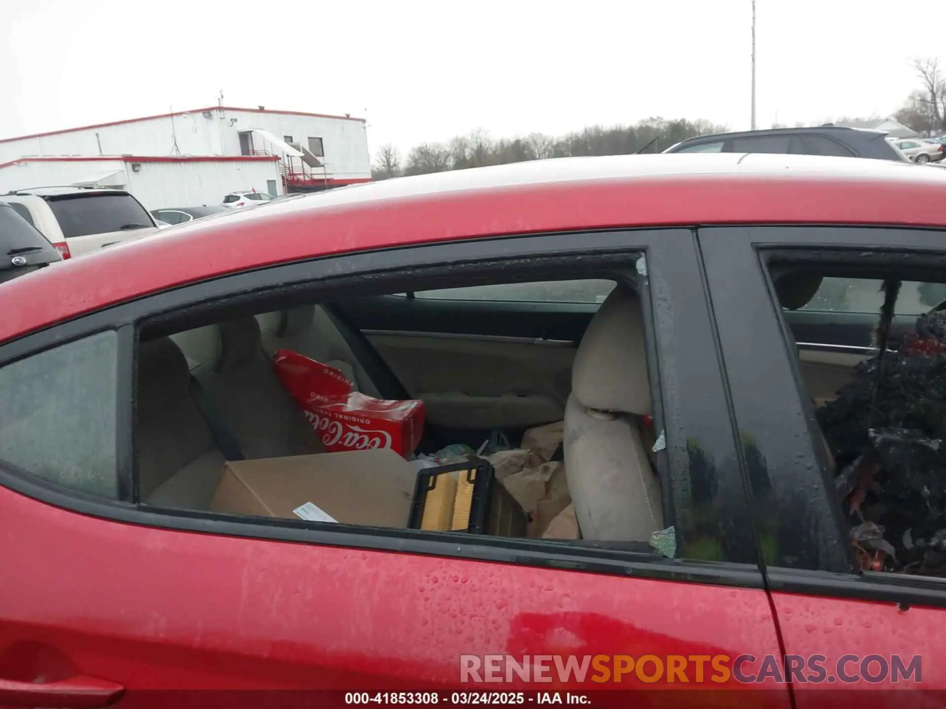 8 Photograph of a damaged car 5NPD74LF4LH513585 HYUNDAI ELANTRA 2020