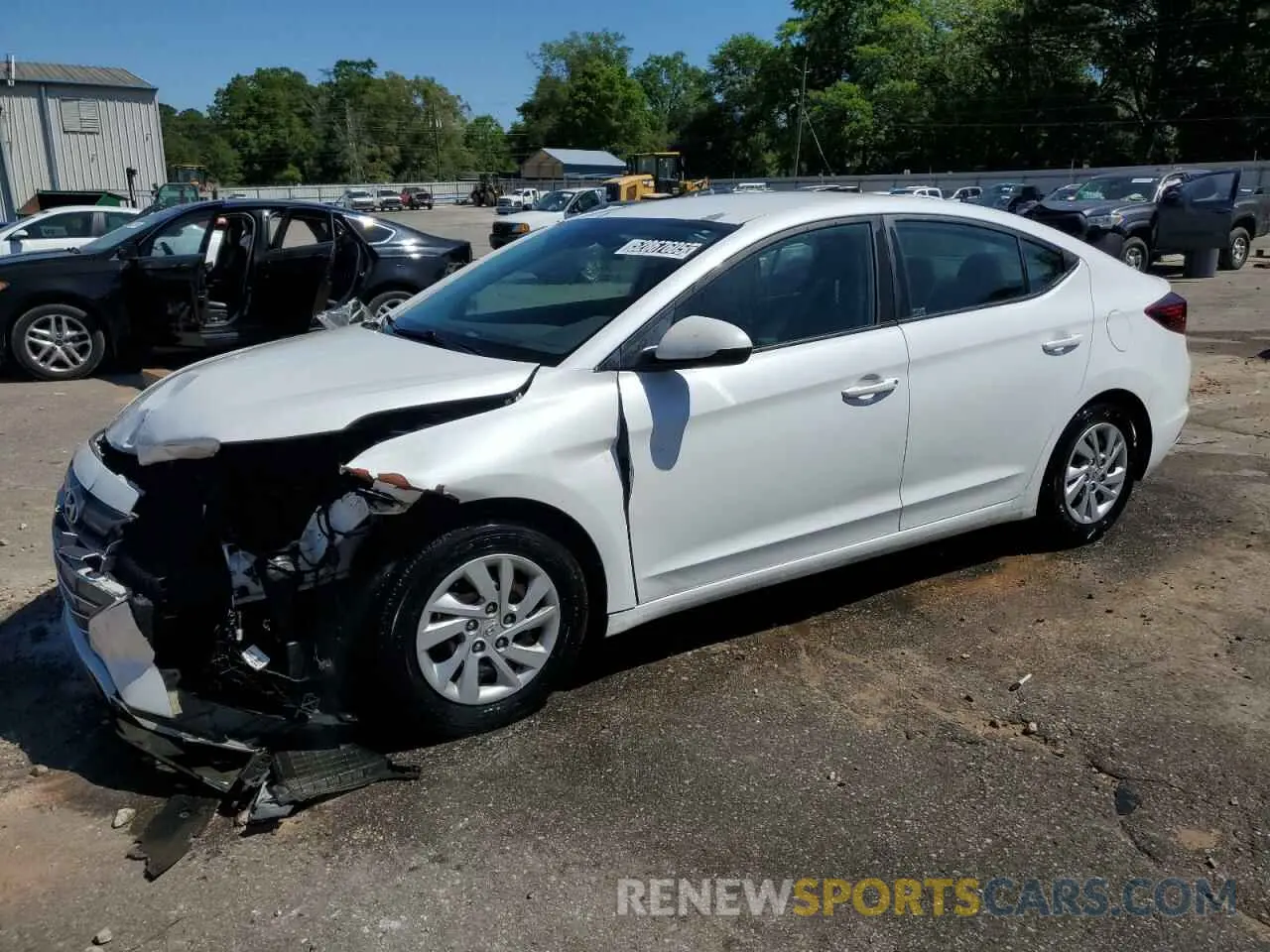 1 Photograph of a damaged car 5NPD74LF4LH580638 HYUNDAI ELANTRA 2020