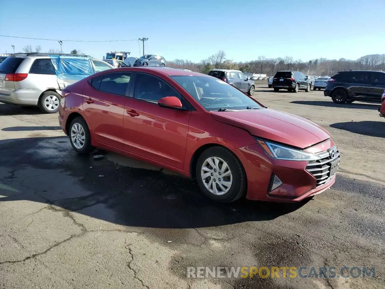 4 Фотография поврежденного автомобиля 5NPD74LF5LH514874 HYUNDAI ELANTRA 2020