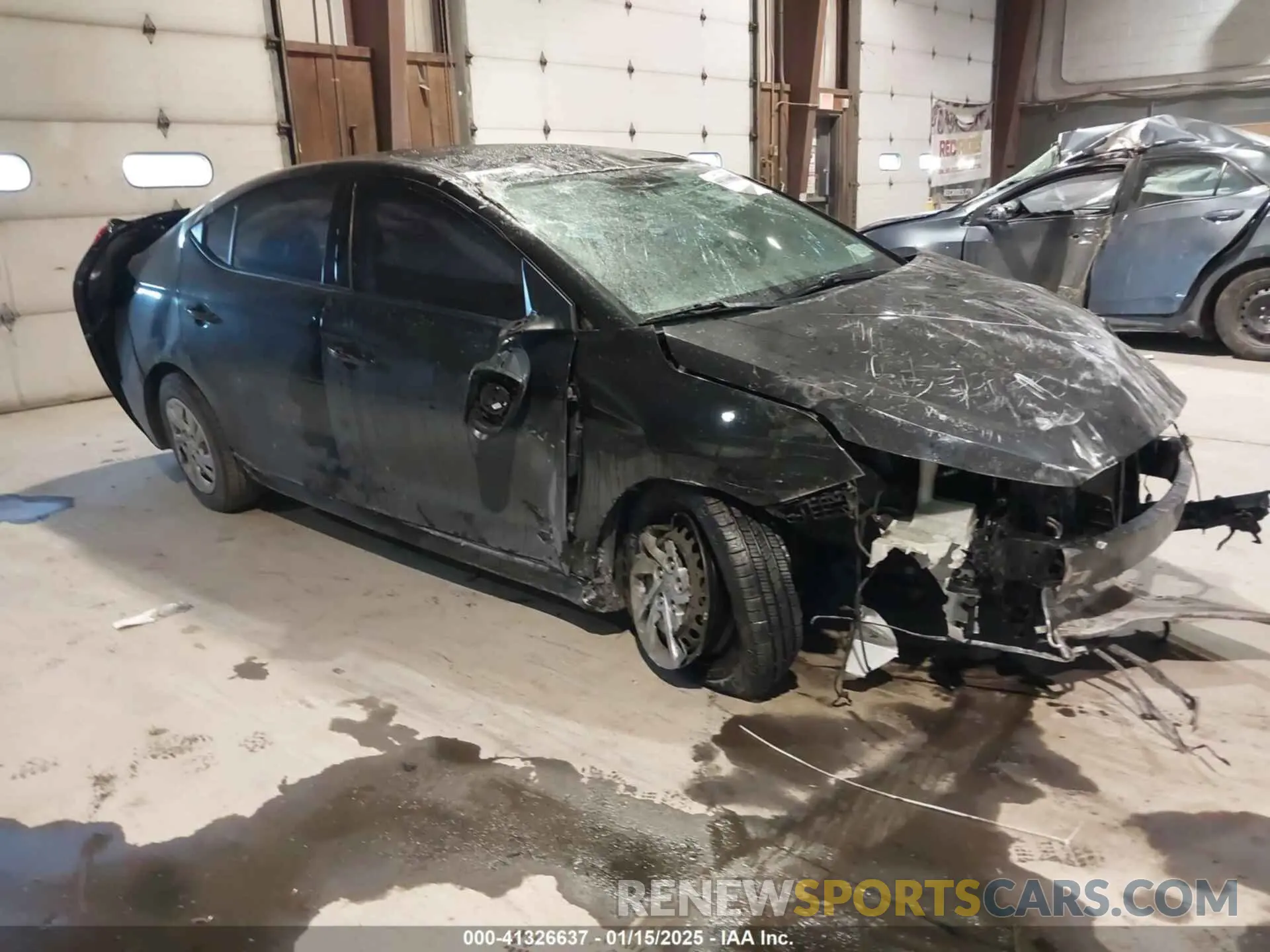 1 Photograph of a damaged car 5NPD74LF5LH515345 HYUNDAI ELANTRA 2020