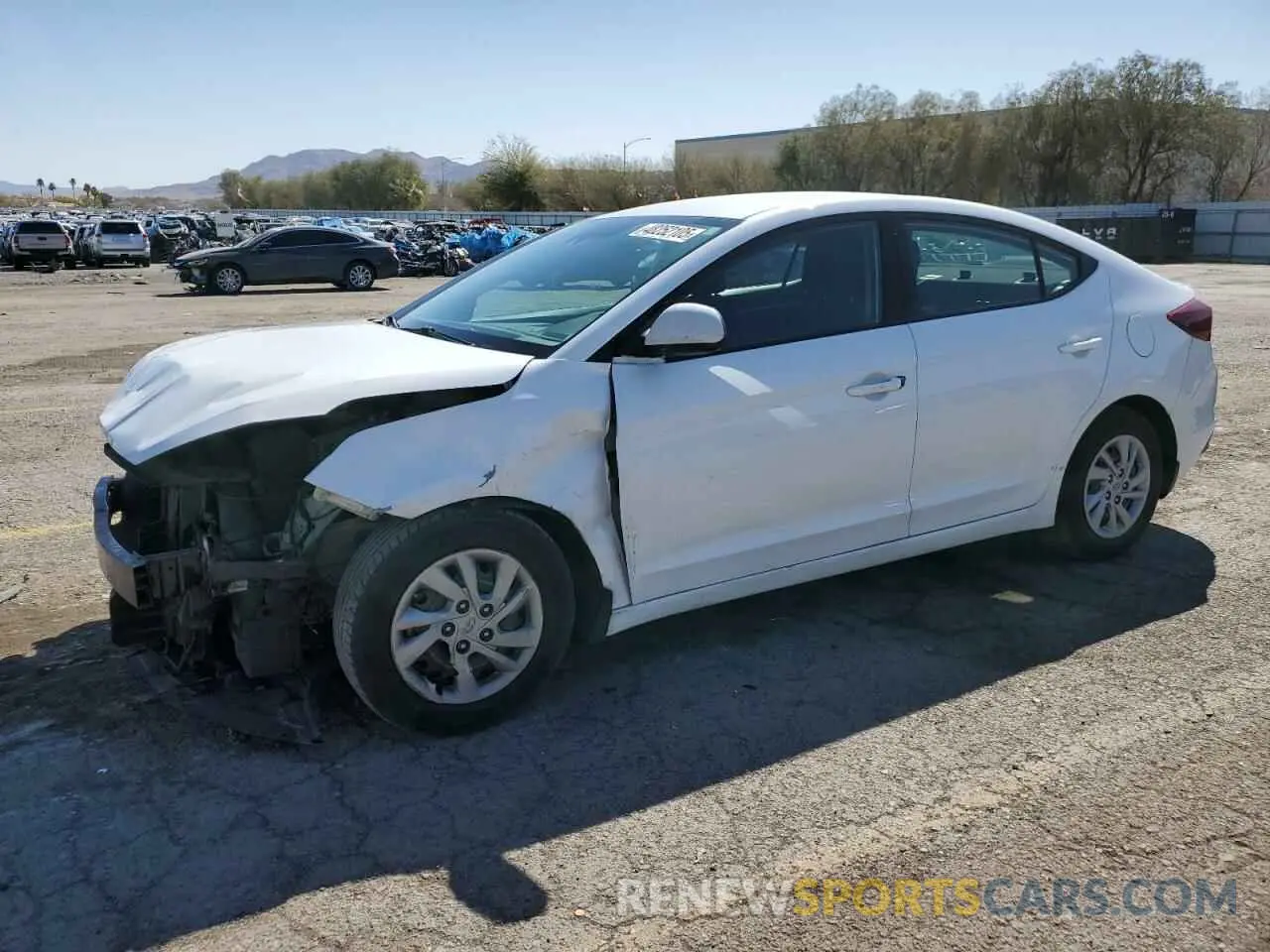 1 Photograph of a damaged car 5NPD74LF5LH522781 HYUNDAI ELANTRA 2020