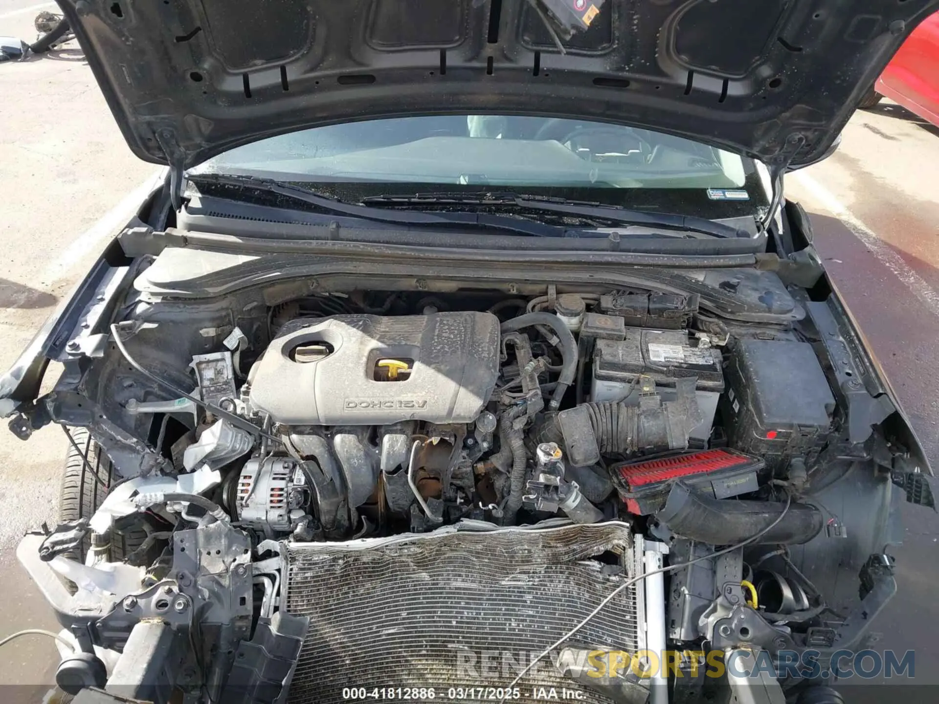 10 Фотография поврежденного автомобиля 5NPD74LF5LH603604 HYUNDAI ELANTRA 2020