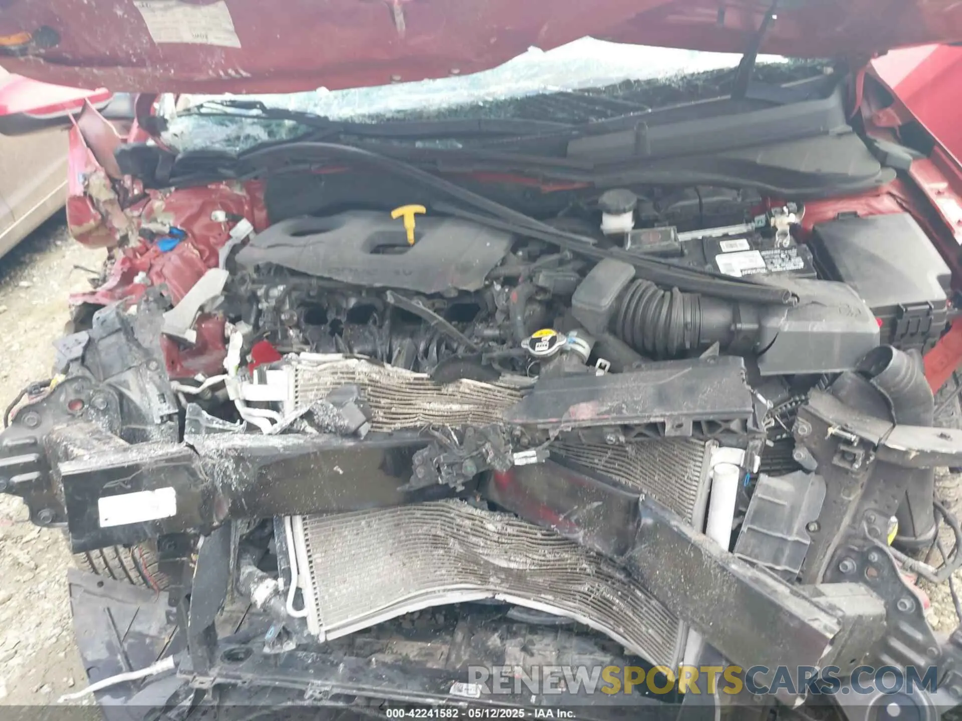 10 Photograph of a damaged car 5NPD74LF6LH491623 HYUNDAI ELANTRA 2020