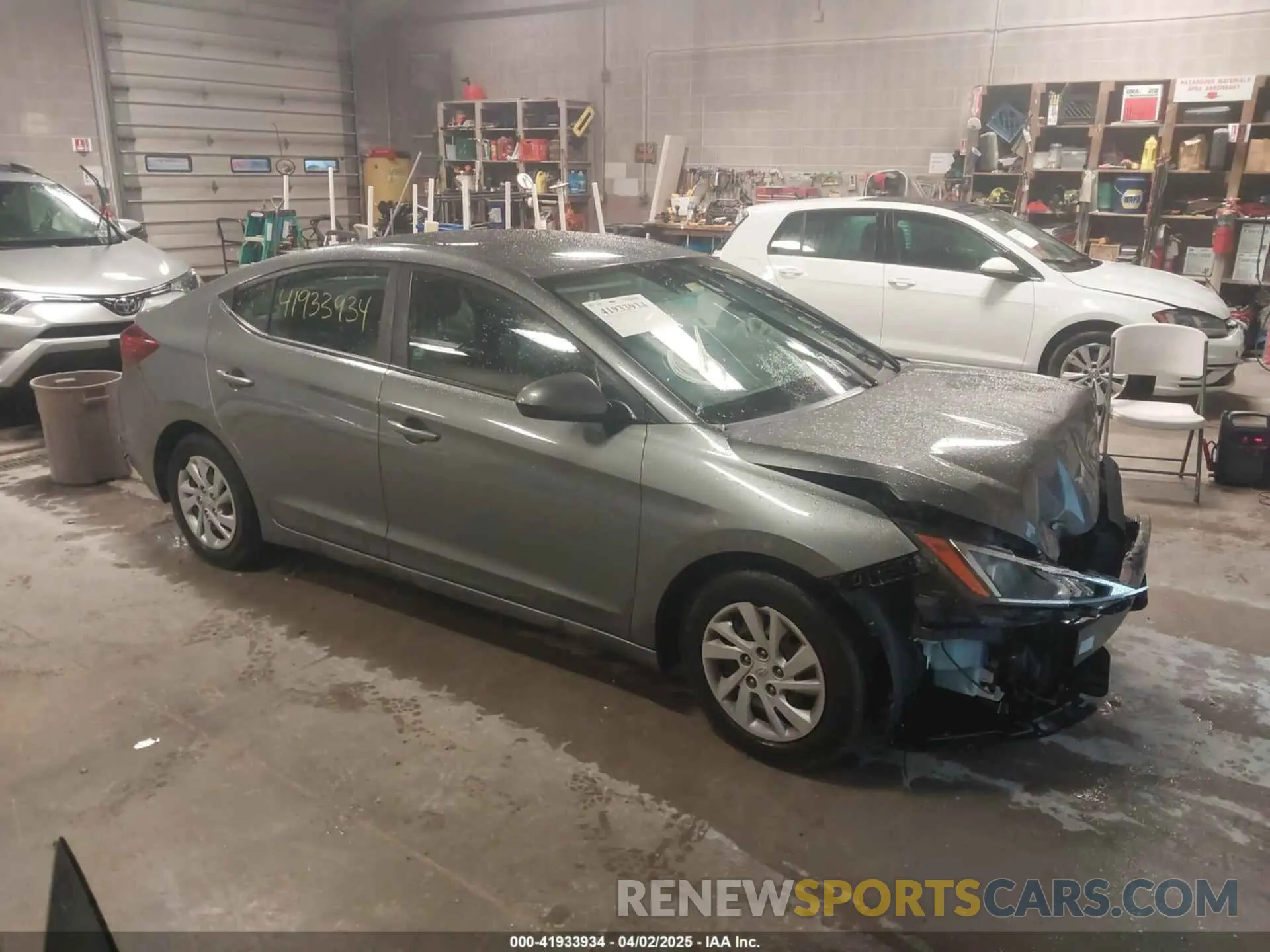 1 Photograph of a damaged car 5NPD74LF6LH512387 HYUNDAI ELANTRA 2020