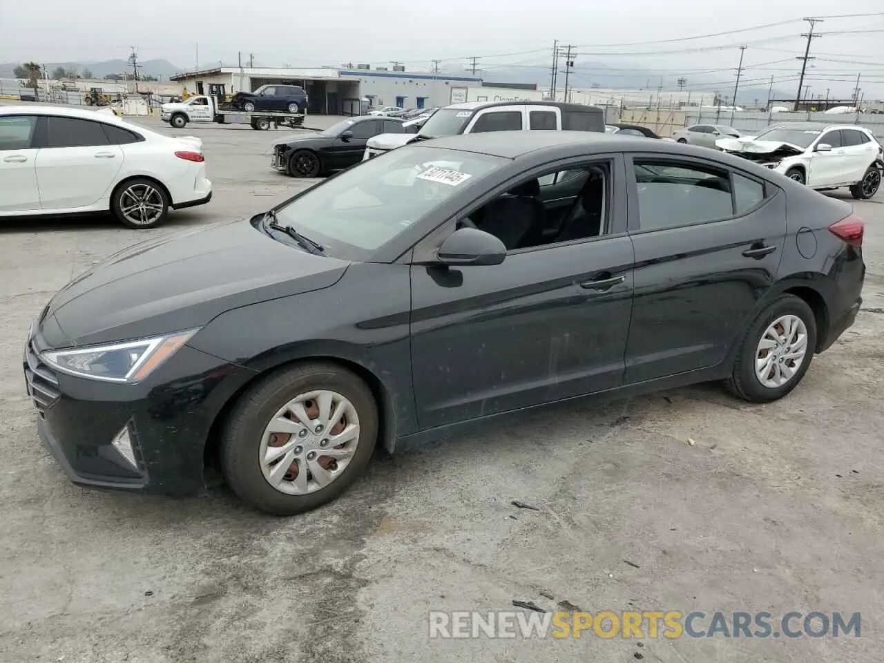 1 Photograph of a damaged car 5NPD74LF6LH541730 HYUNDAI ELANTRA 2020