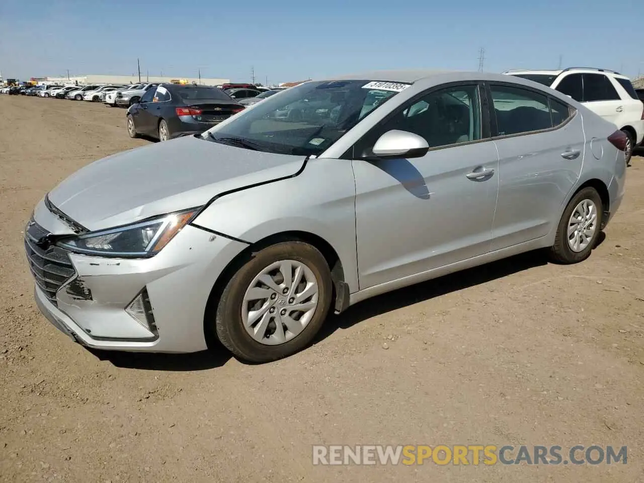 1 Photograph of a damaged car 5NPD74LF7LH512575 HYUNDAI ELANTRA 2020