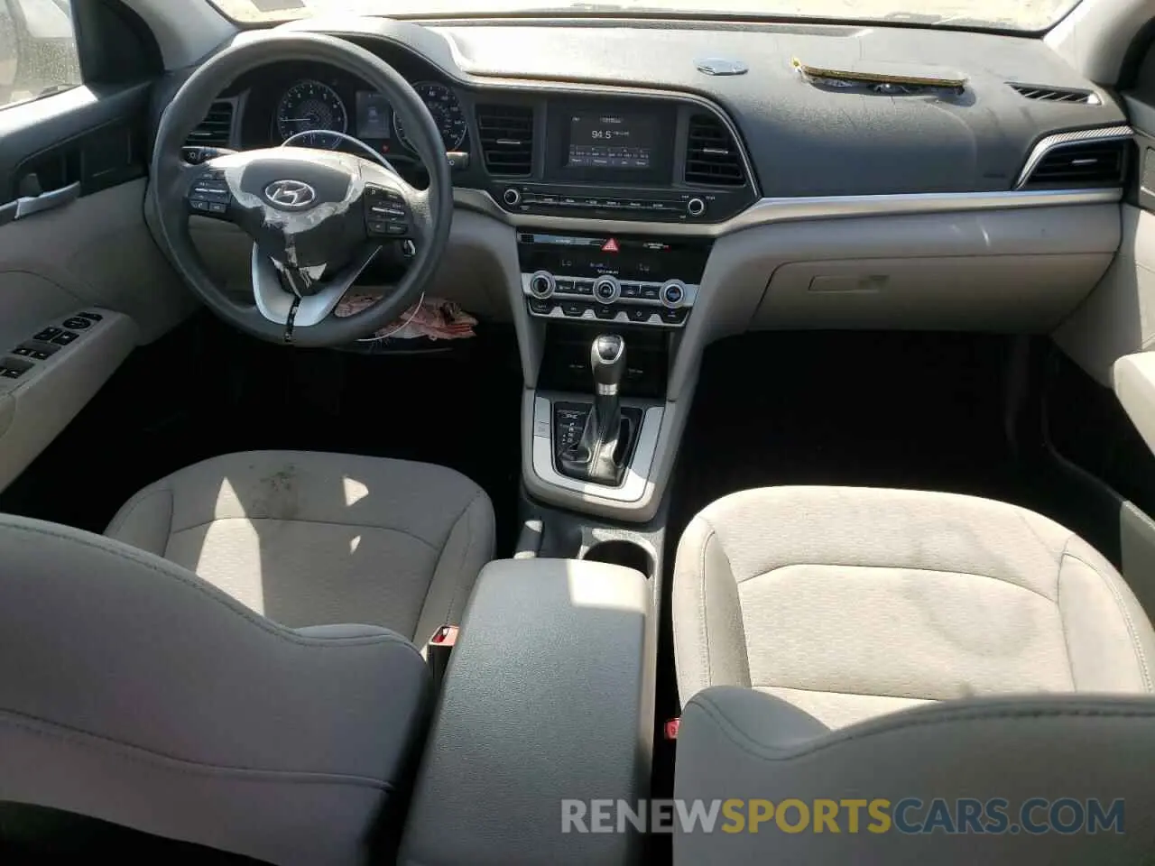 8 Photograph of a damaged car 5NPD74LF7LH512575 HYUNDAI ELANTRA 2020