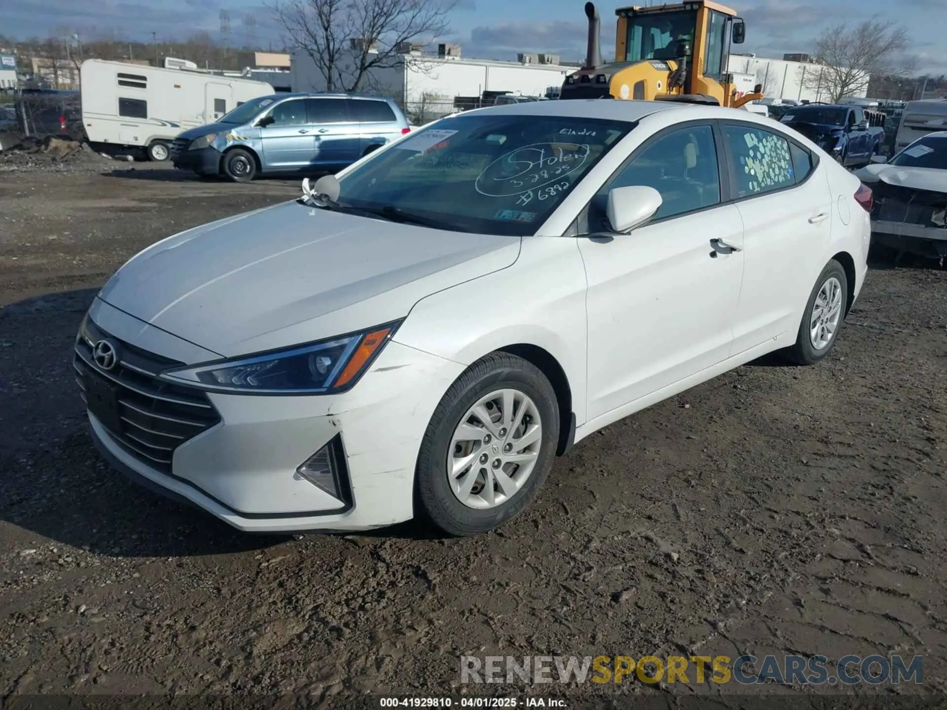 2 Фотография поврежденного автомобиля 5NPD74LF7LH536892 HYUNDAI ELANTRA 2020