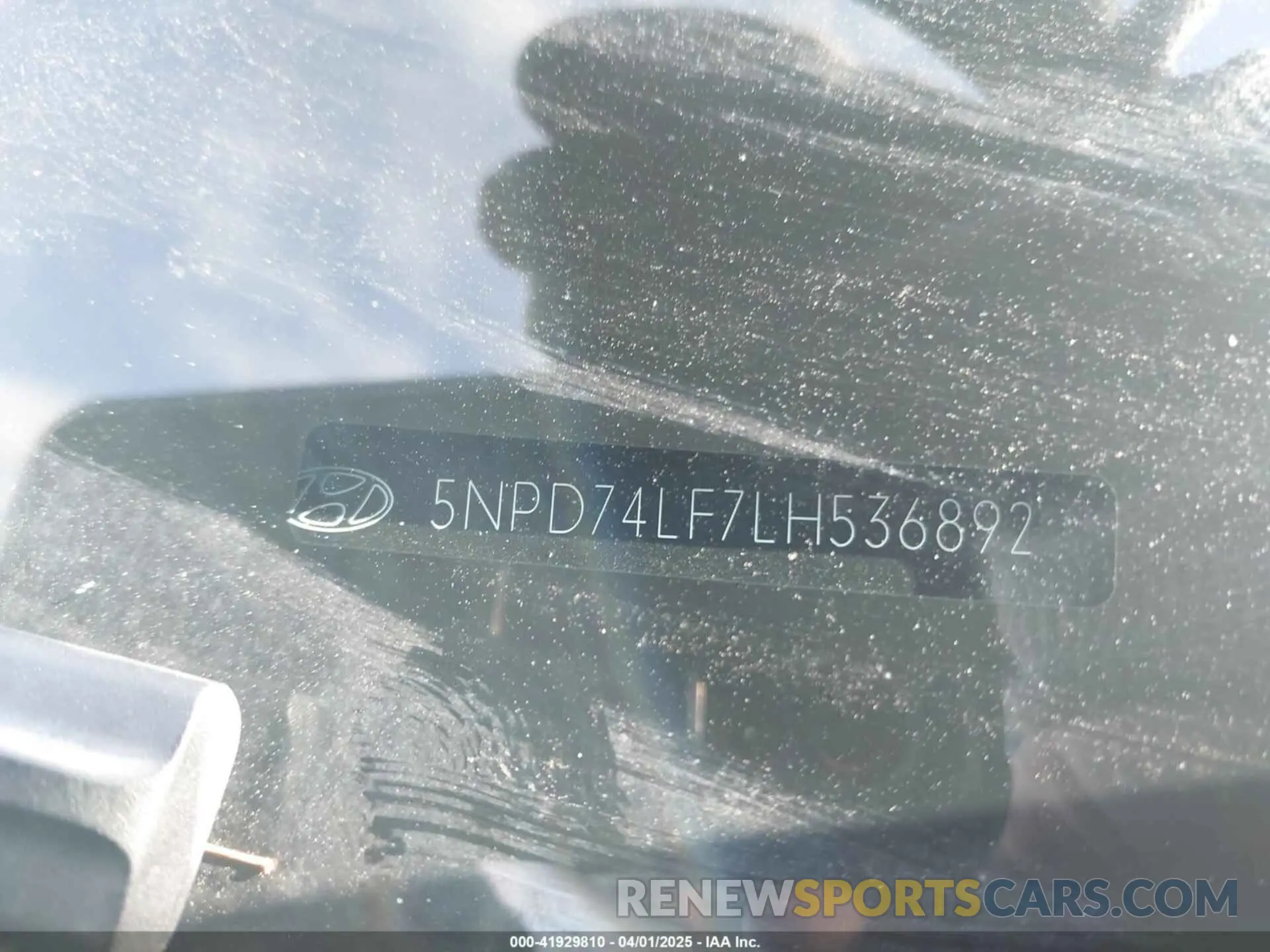 9 Фотография поврежденного автомобиля 5NPD74LF7LH536892 HYUNDAI ELANTRA 2020