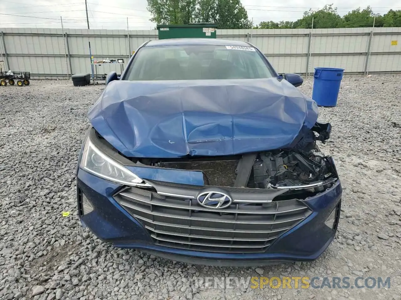 5 Photograph of a damaged car 5NPD74LF7LH593822 HYUNDAI ELANTRA 2020