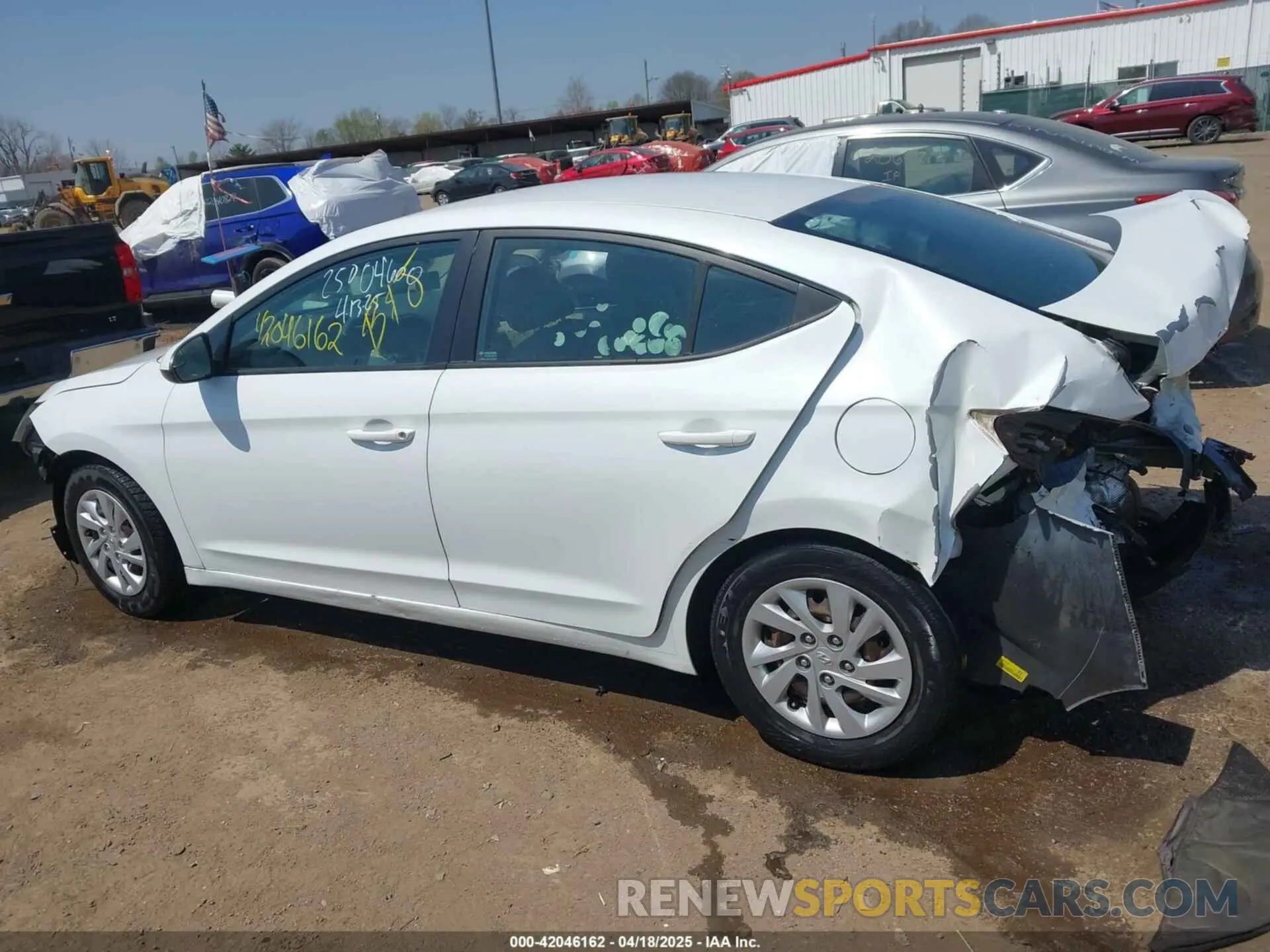 15 Photograph of a damaged car 5NPD74LF8LH519597 HYUNDAI ELANTRA 2020