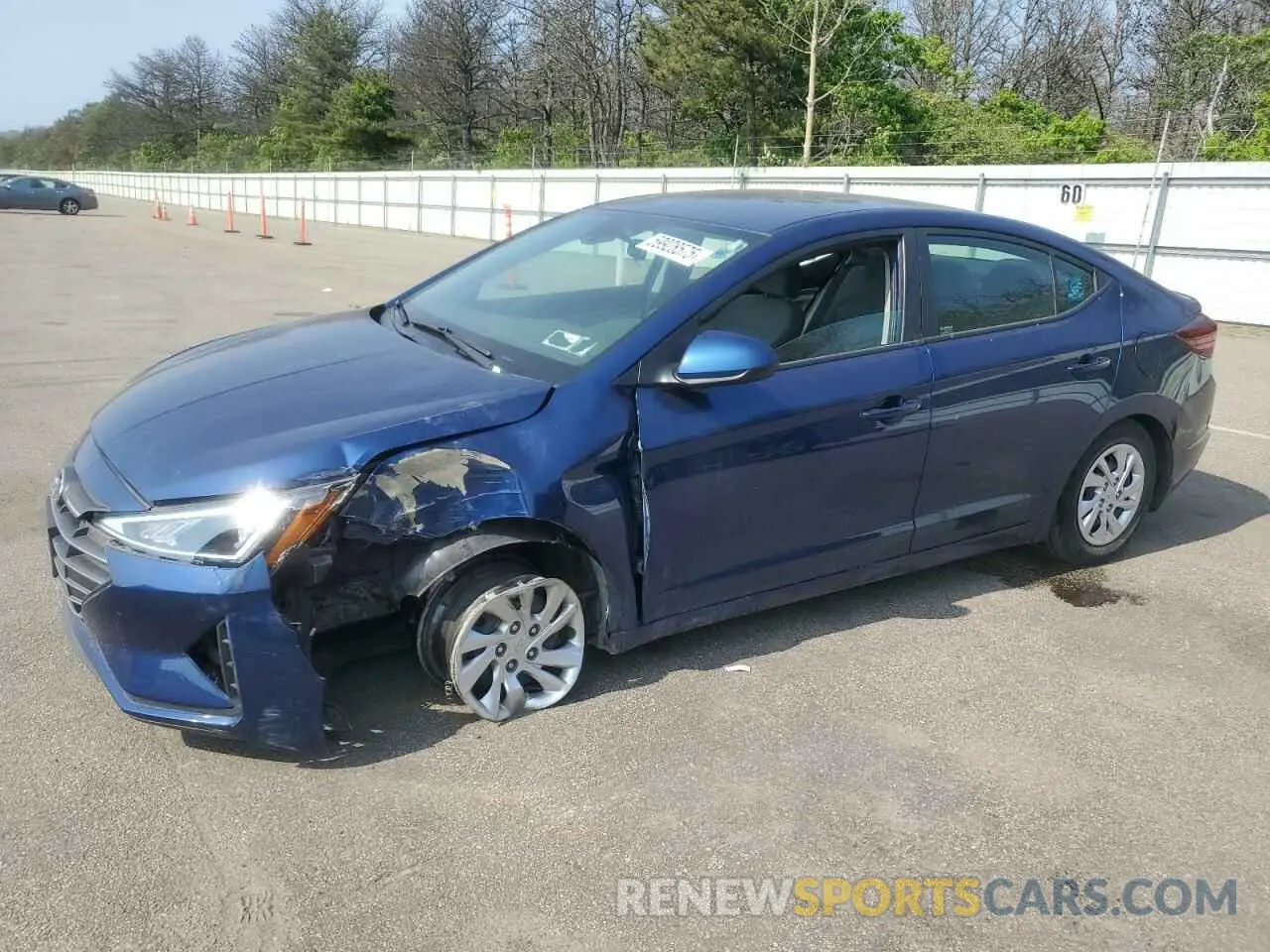 1 Photograph of a damaged car 5NPD74LF8LH588869 HYUNDAI ELANTRA 2020