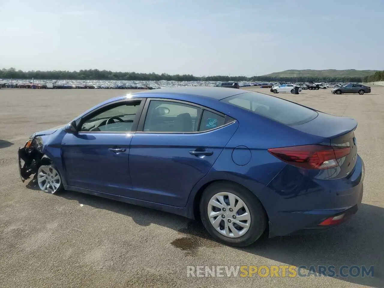 2 Photograph of a damaged car 5NPD74LF8LH588869 HYUNDAI ELANTRA 2020