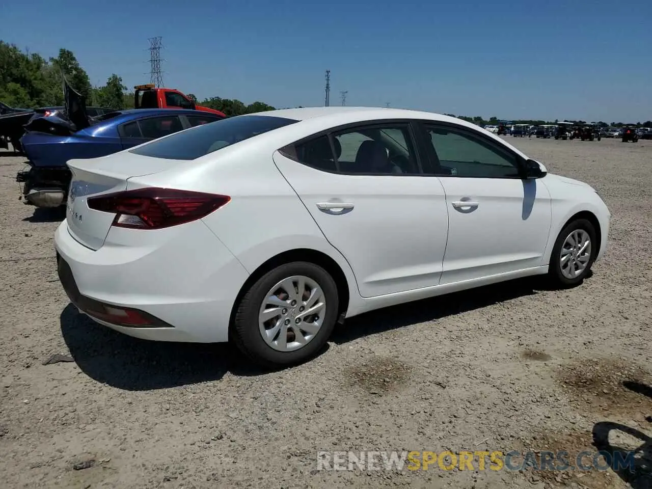 3 Photograph of a damaged car 5NPD74LF8LH592856 HYUNDAI ELANTRA 2020