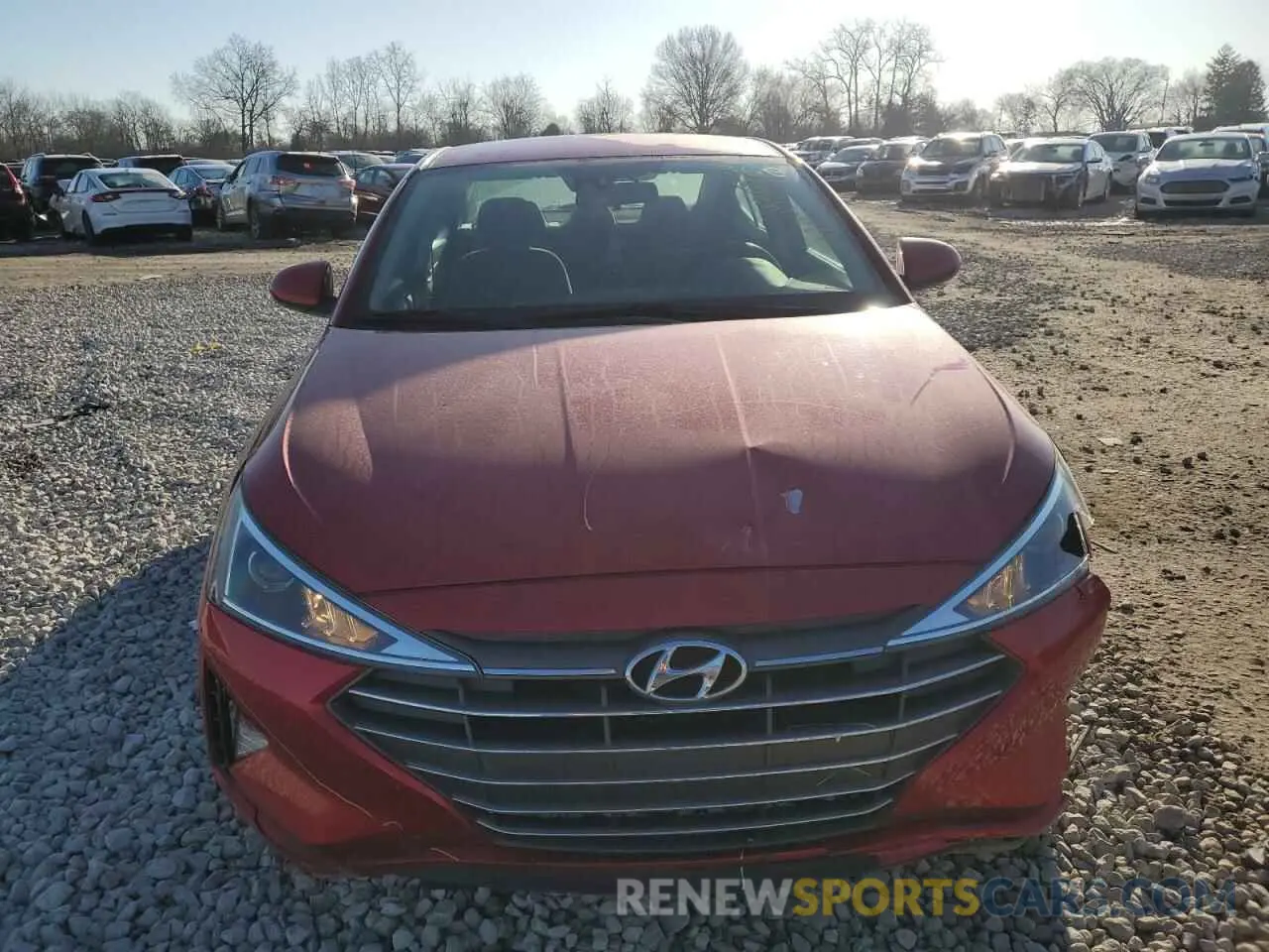 5 Photograph of a damaged car 5NPD74LF8LH599600 HYUNDAI ELANTRA 2020