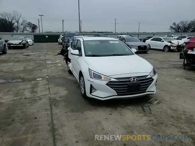 10 Photograph of a damaged car 5NPD74LF8LH610661 HYUNDAI ELANTRA 2020