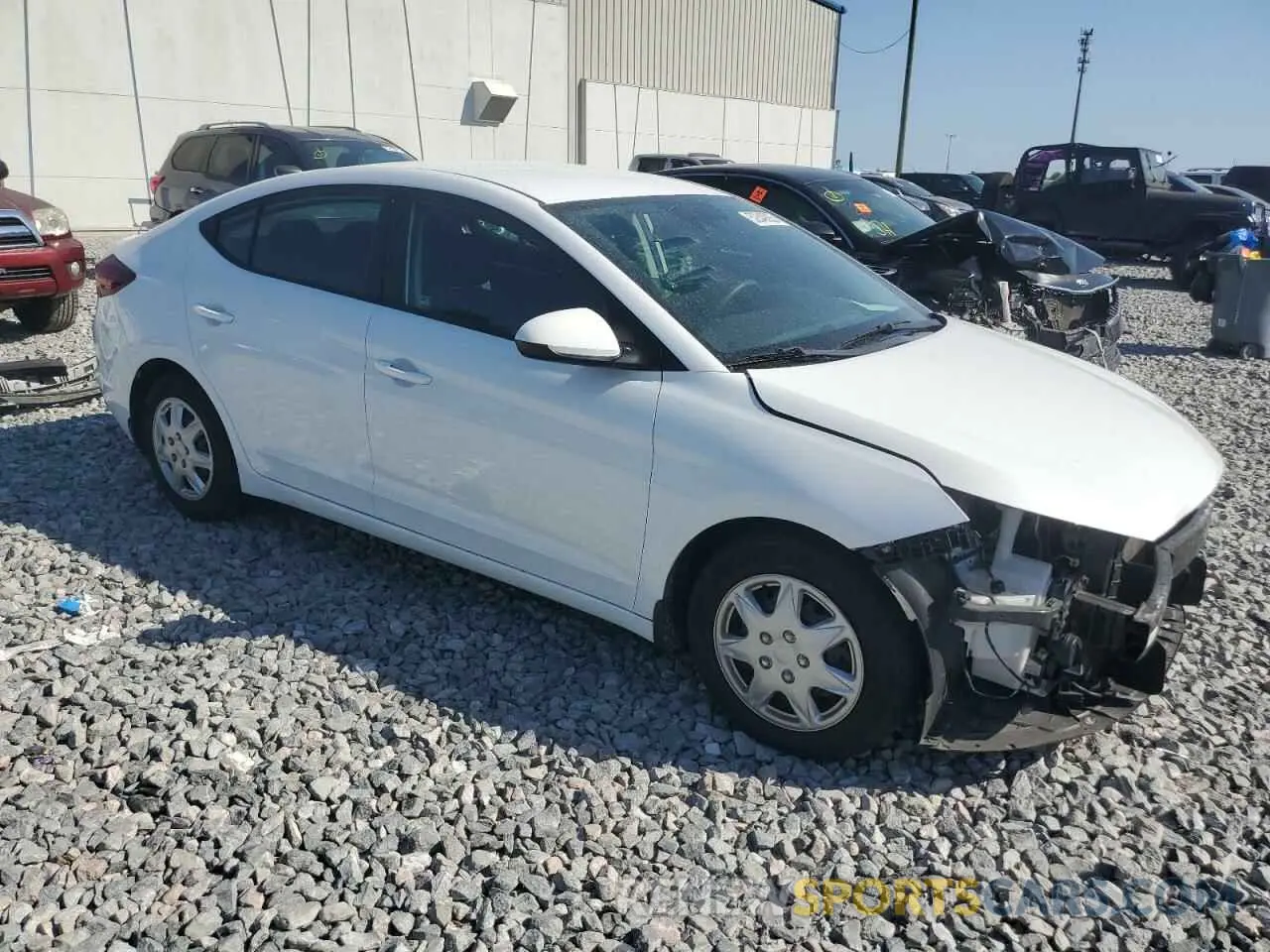4 Фотография поврежденного автомобиля 5NPD74LF9LH505207 HYUNDAI ELANTRA 2020