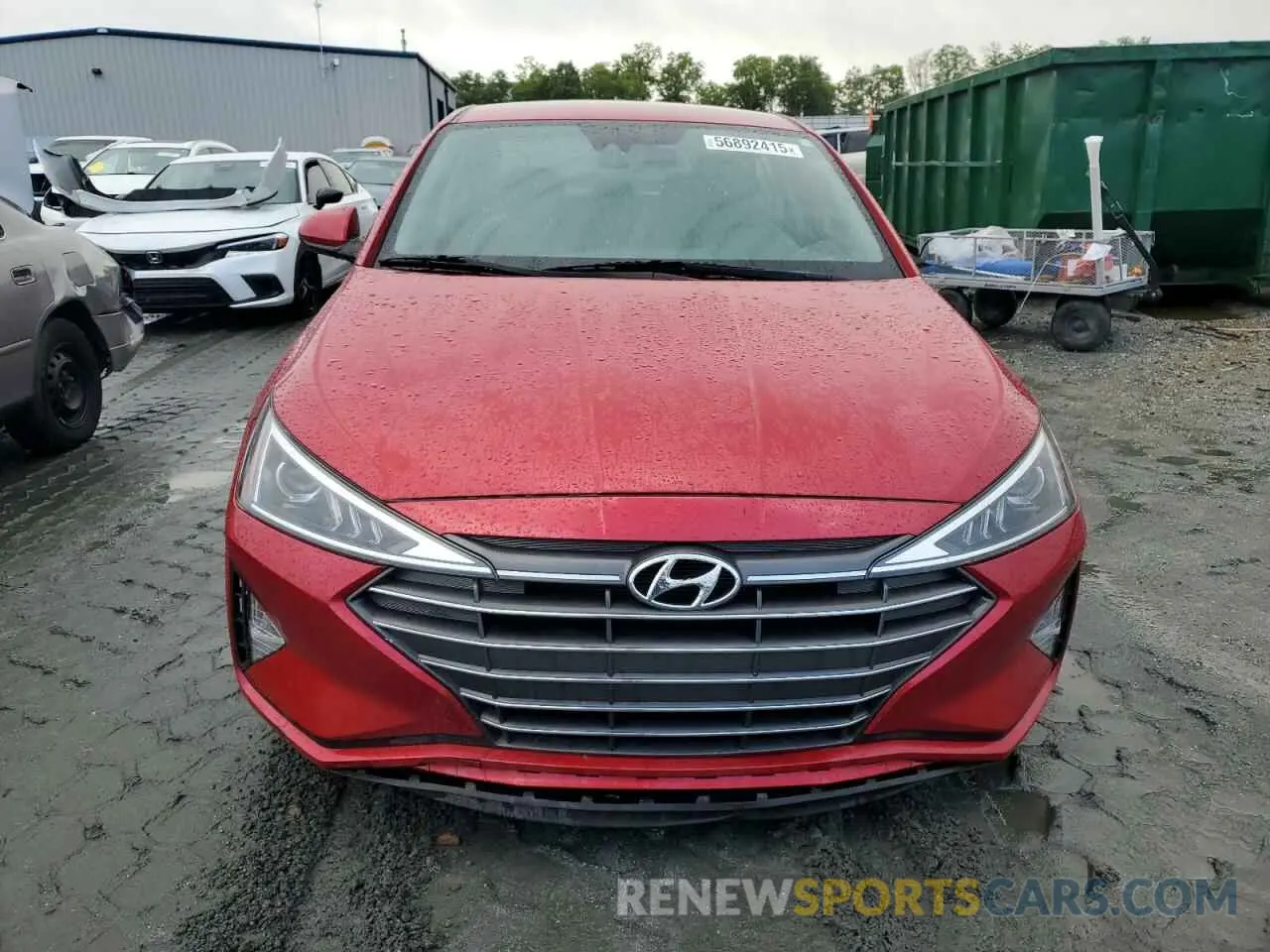 5 Фотография поврежденного автомобиля 5NPD74LF9LH609261 HYUNDAI ELANTRA 2020