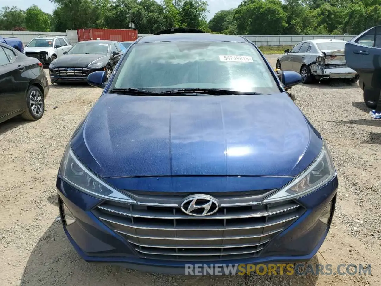 5 Фотография поврежденного автомобиля 5NPD74LFXLH505961 HYUNDAI ELANTRA 2020