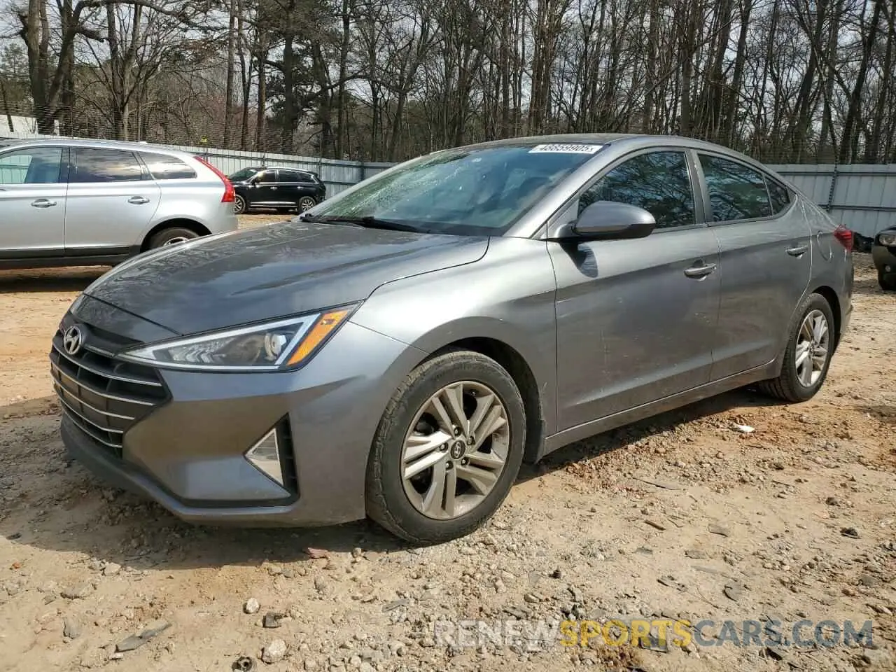 1 Photograph of a damaged car 5NPD84LF0LH499164 HYUNDAI ELANTRA 2020