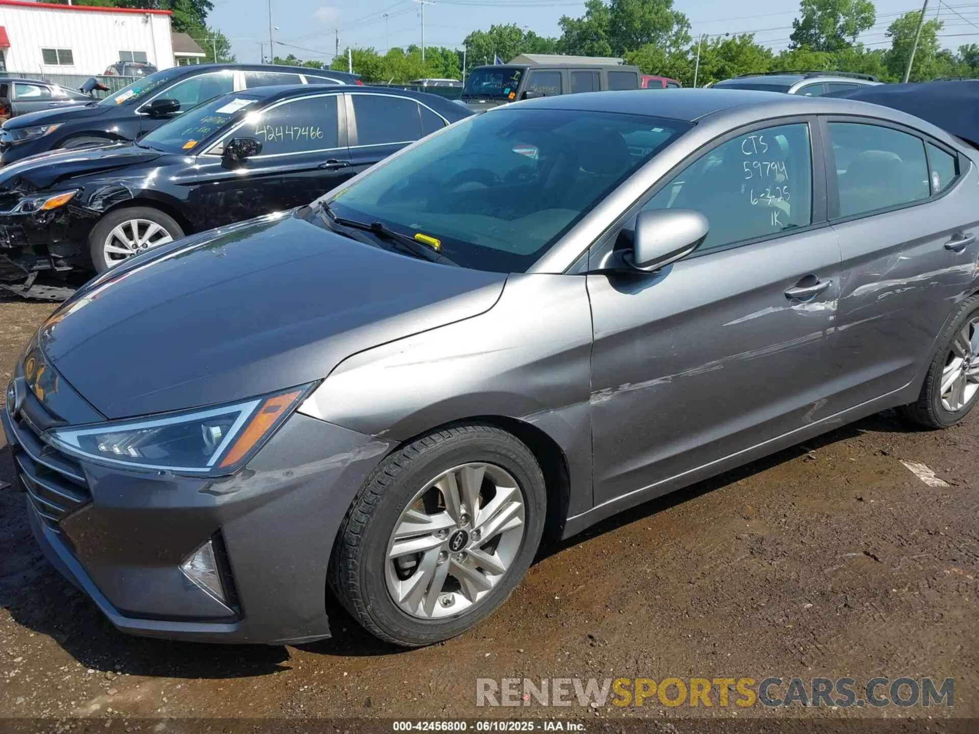 6 Photograph of a damaged car 5NPD84LF0LH526802 HYUNDAI ELANTRA 2020