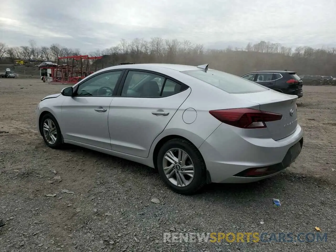 2 Photograph of a damaged car 5NPD84LF0LH530607 HYUNDAI ELANTRA 2020