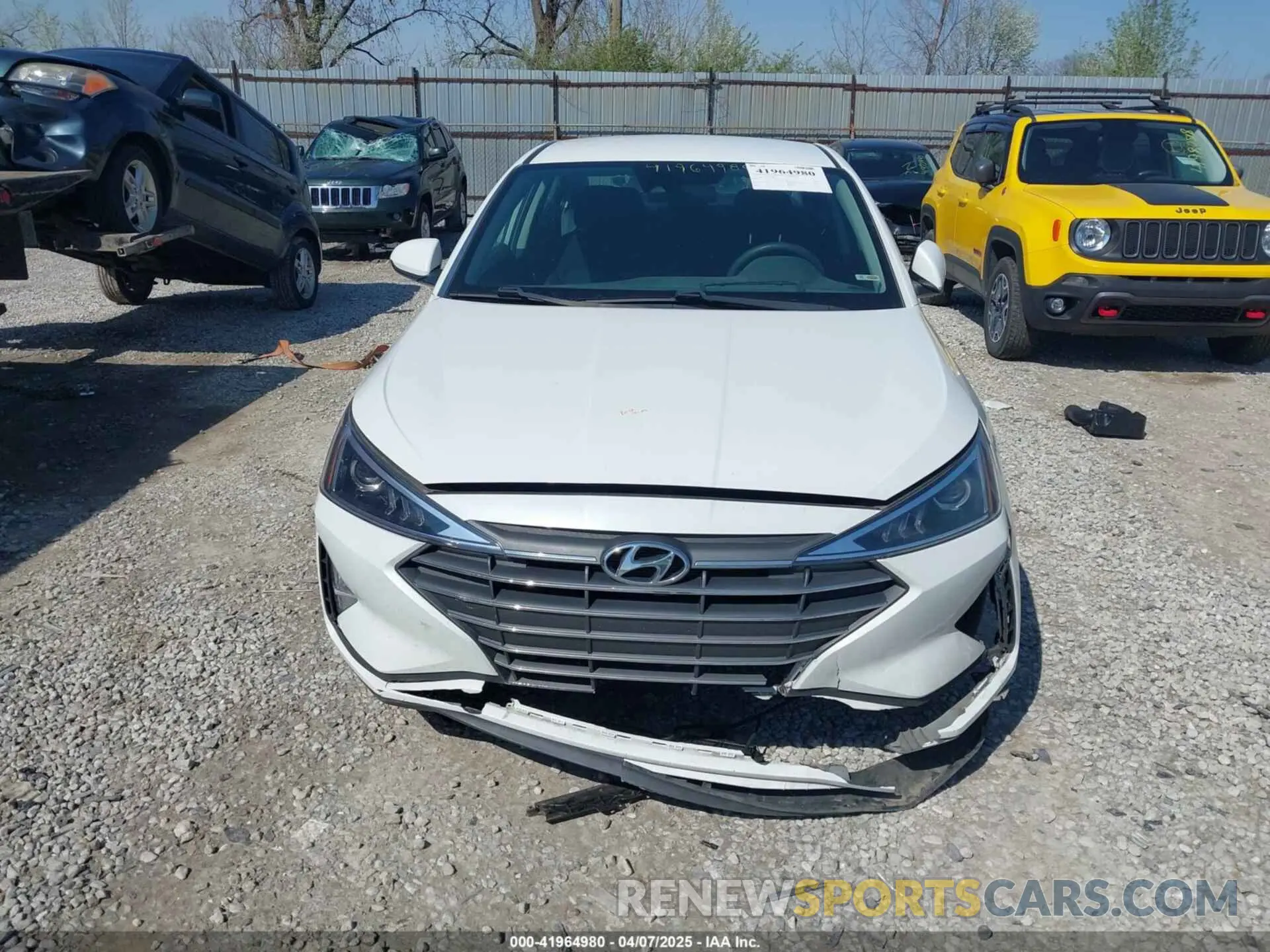13 Фотография поврежденного автомобиля 5NPD84LF0LH554230 HYUNDAI ELANTRA 2020