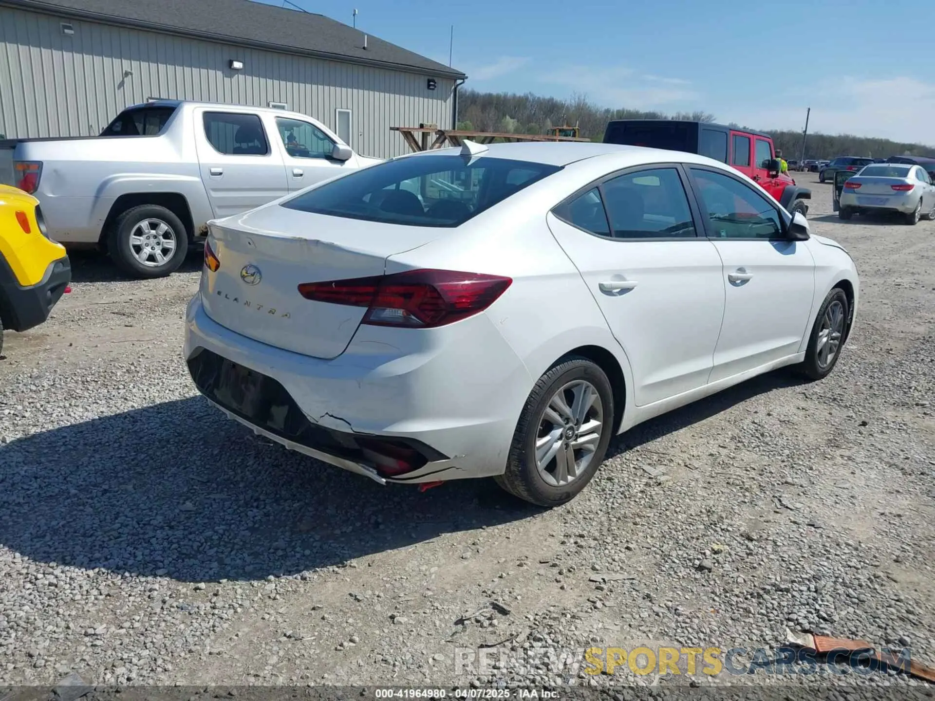 4 Фотография поврежденного автомобиля 5NPD84LF0LH554230 HYUNDAI ELANTRA 2020