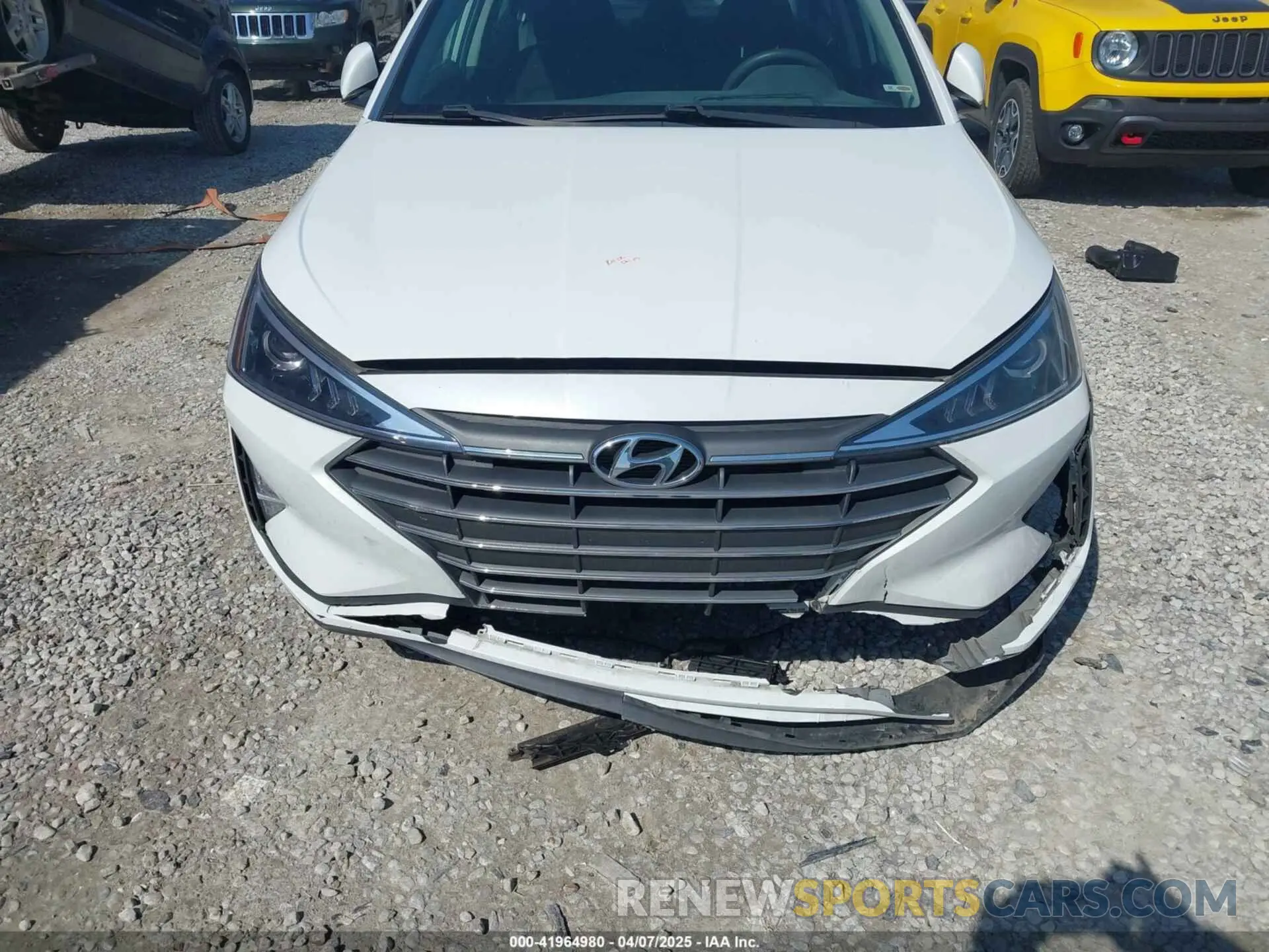 6 Фотография поврежденного автомобиля 5NPD84LF0LH554230 HYUNDAI ELANTRA 2020