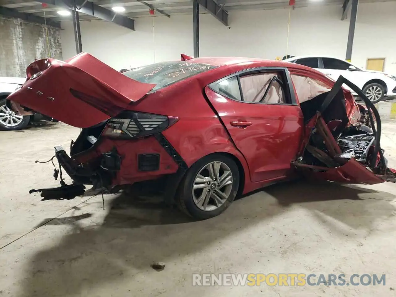 3 Photograph of a damaged car 5NPD84LF0LH579581 HYUNDAI ELANTRA 2020