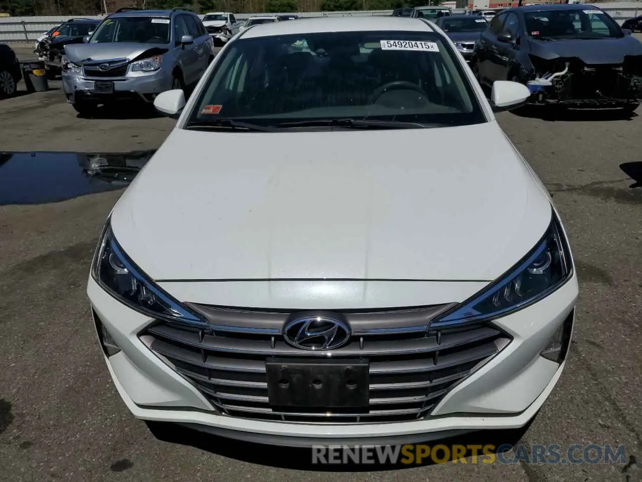 5 Photograph of a damaged car 5NPD84LF0LH632330 HYUNDAI ELANTRA 2020