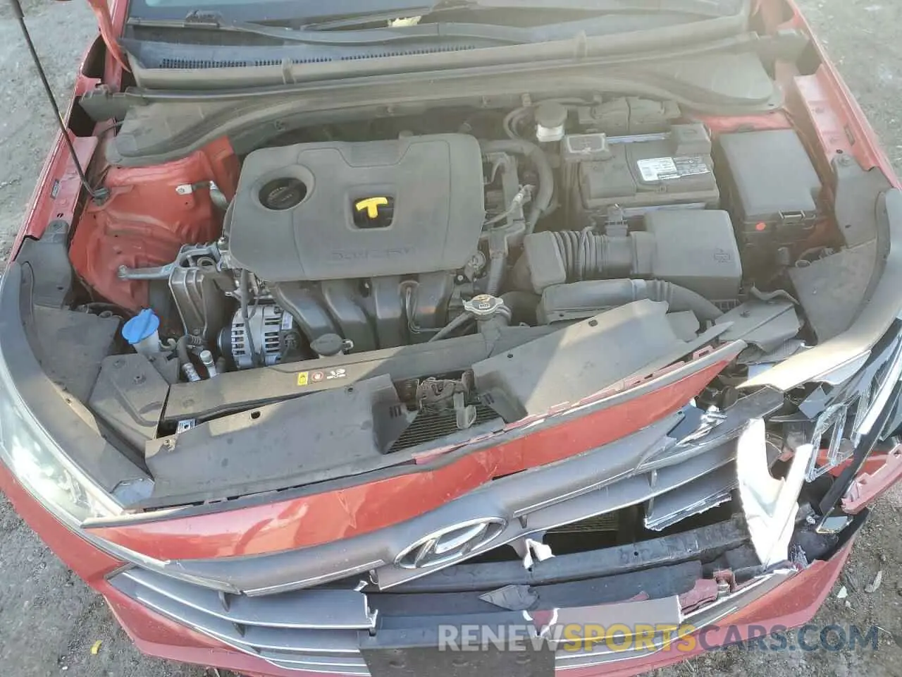 12 Photograph of a damaged car 5NPD84LF1LH511726 HYUNDAI ELANTRA 2020