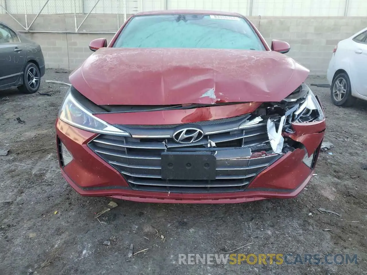 5 Photograph of a damaged car 5NPD84LF1LH511726 HYUNDAI ELANTRA 2020