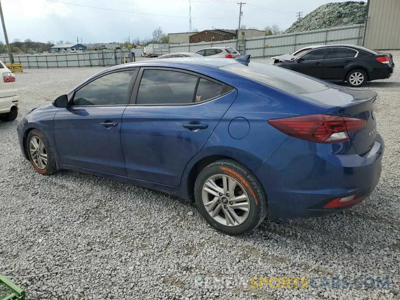 2 Photograph of a damaged car 5NPD84LF1LH522029 HYUNDAI ELANTRA 2020