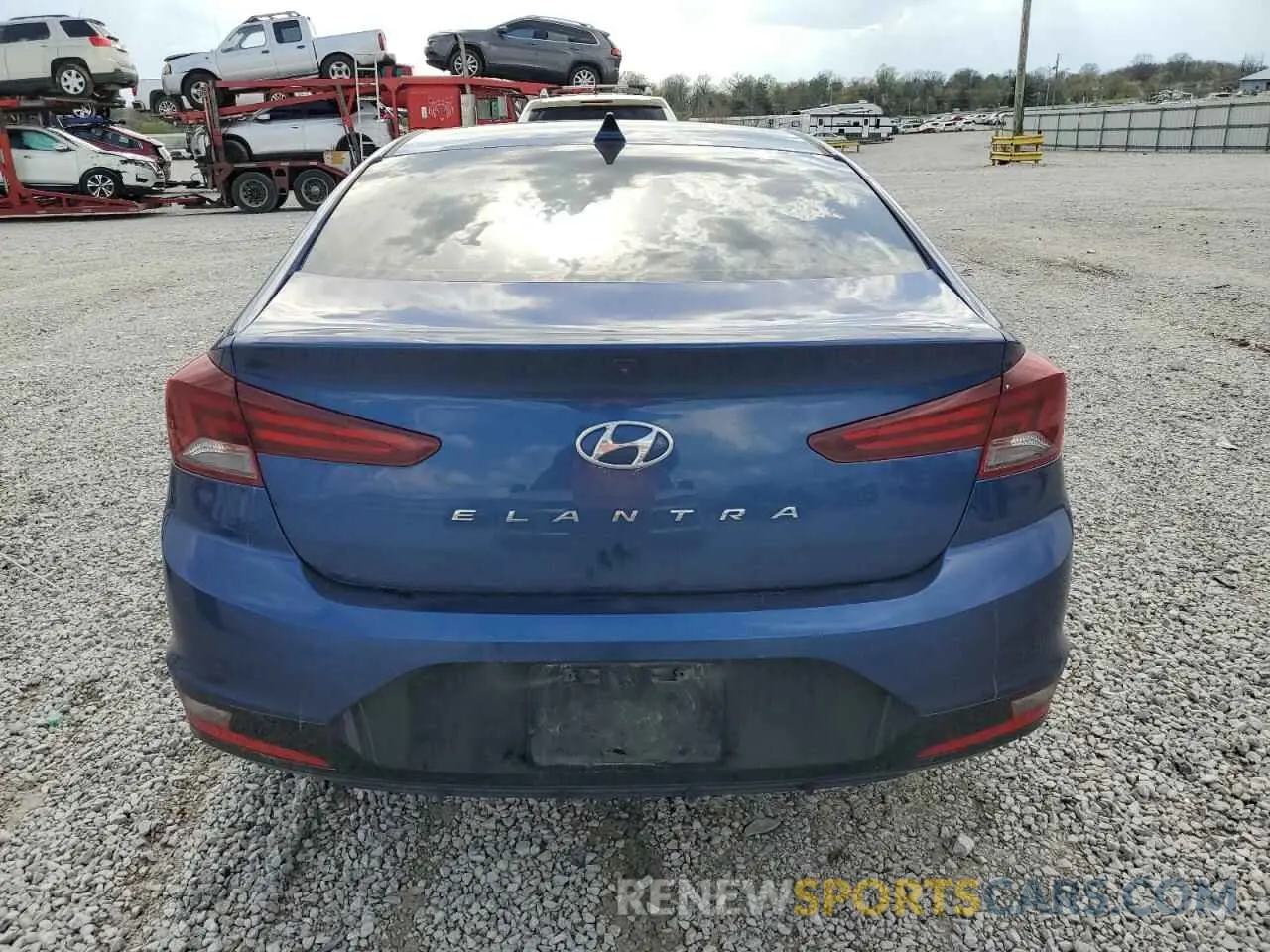 6 Photograph of a damaged car 5NPD84LF1LH522029 HYUNDAI ELANTRA 2020