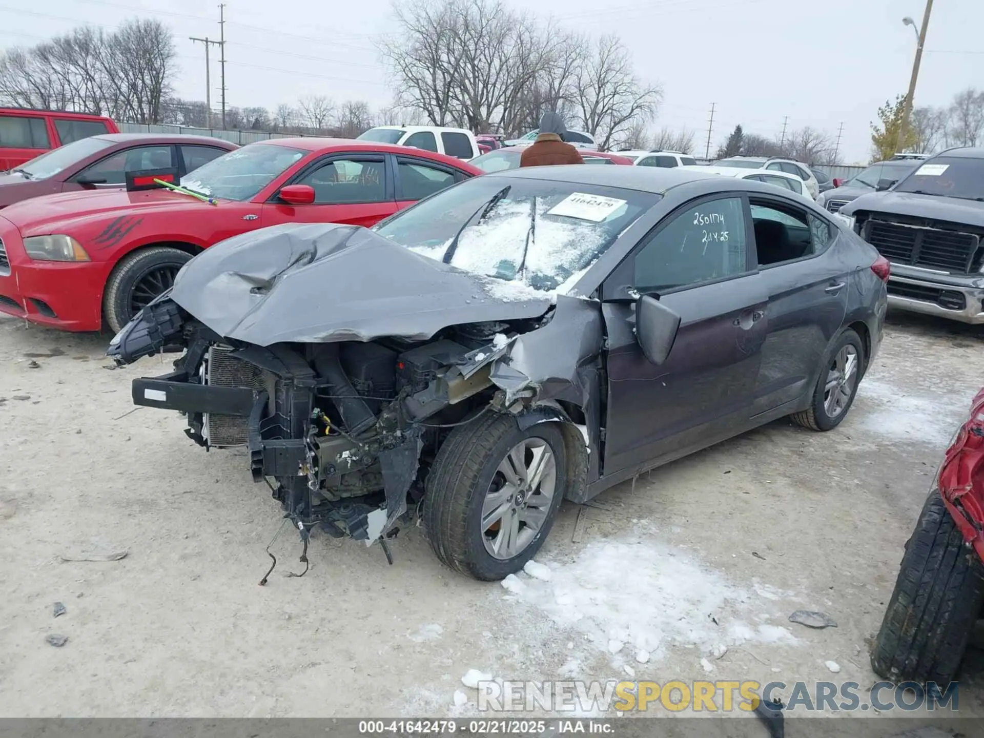 2 Фотография поврежденного автомобиля 5NPD84LF1LH534536 HYUNDAI ELANTRA 2020