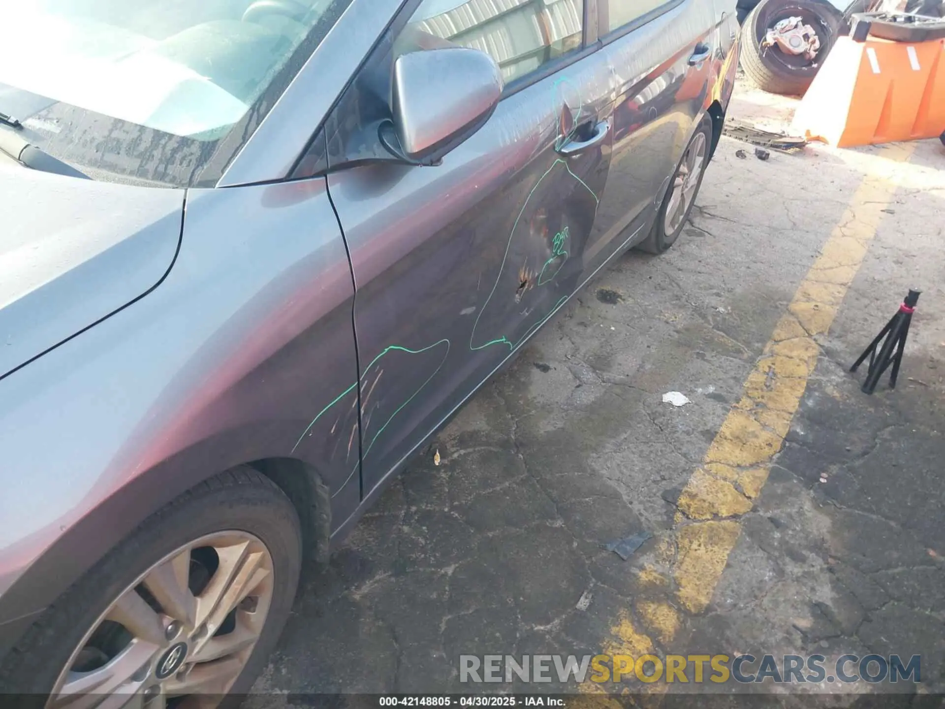 6 Фотография поврежденного автомобиля 5NPD84LF1LH540823 HYUNDAI ELANTRA 2020