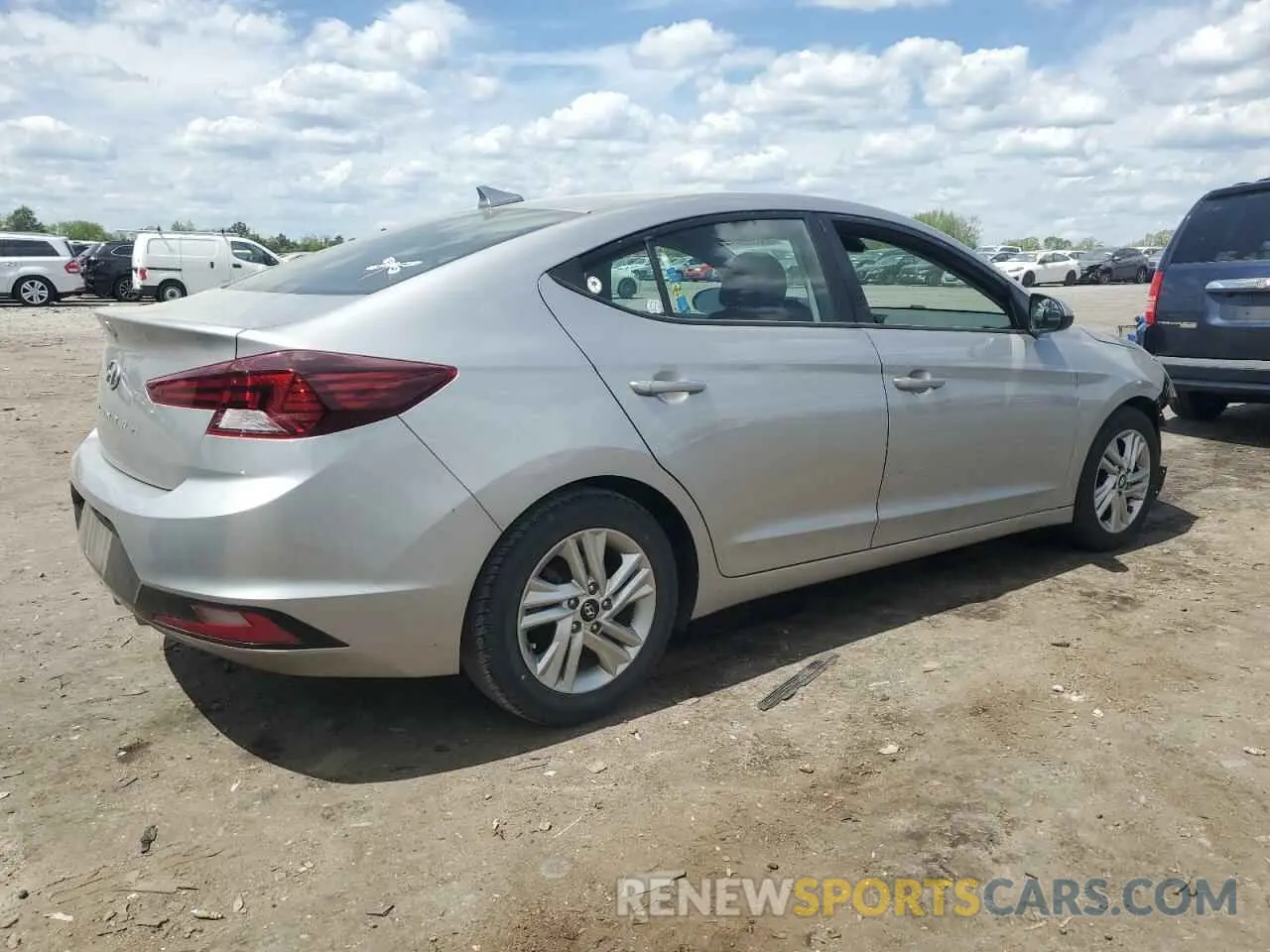 3 Фотография поврежденного автомобиля 5NPD84LF1LH574311 HYUNDAI ELANTRA 2020