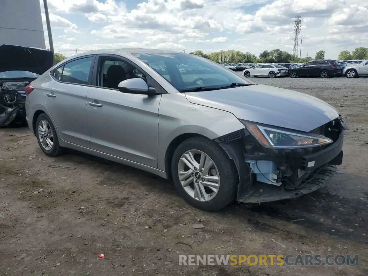4 Фотография поврежденного автомобиля 5NPD84LF1LH574311 HYUNDAI ELANTRA 2020