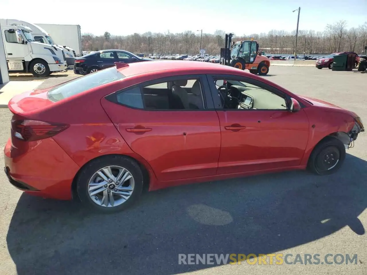 3 Photograph of a damaged car 5NPD84LF1LH574387 HYUNDAI ELANTRA 2020