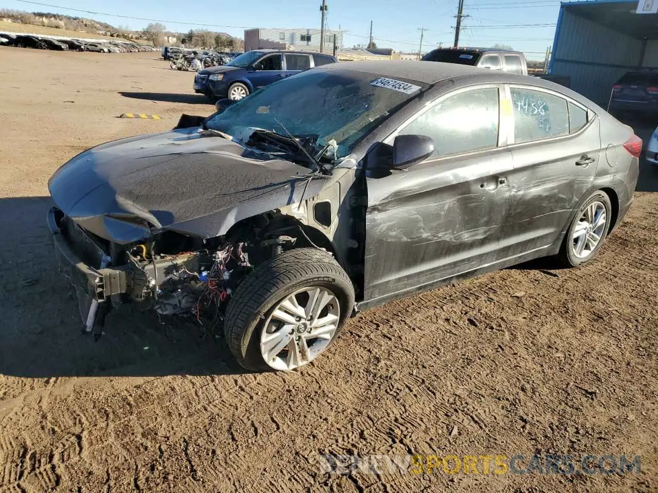 1 Photograph of a damaged car 5NPD84LF1LH581288 HYUNDAI ELANTRA 2020