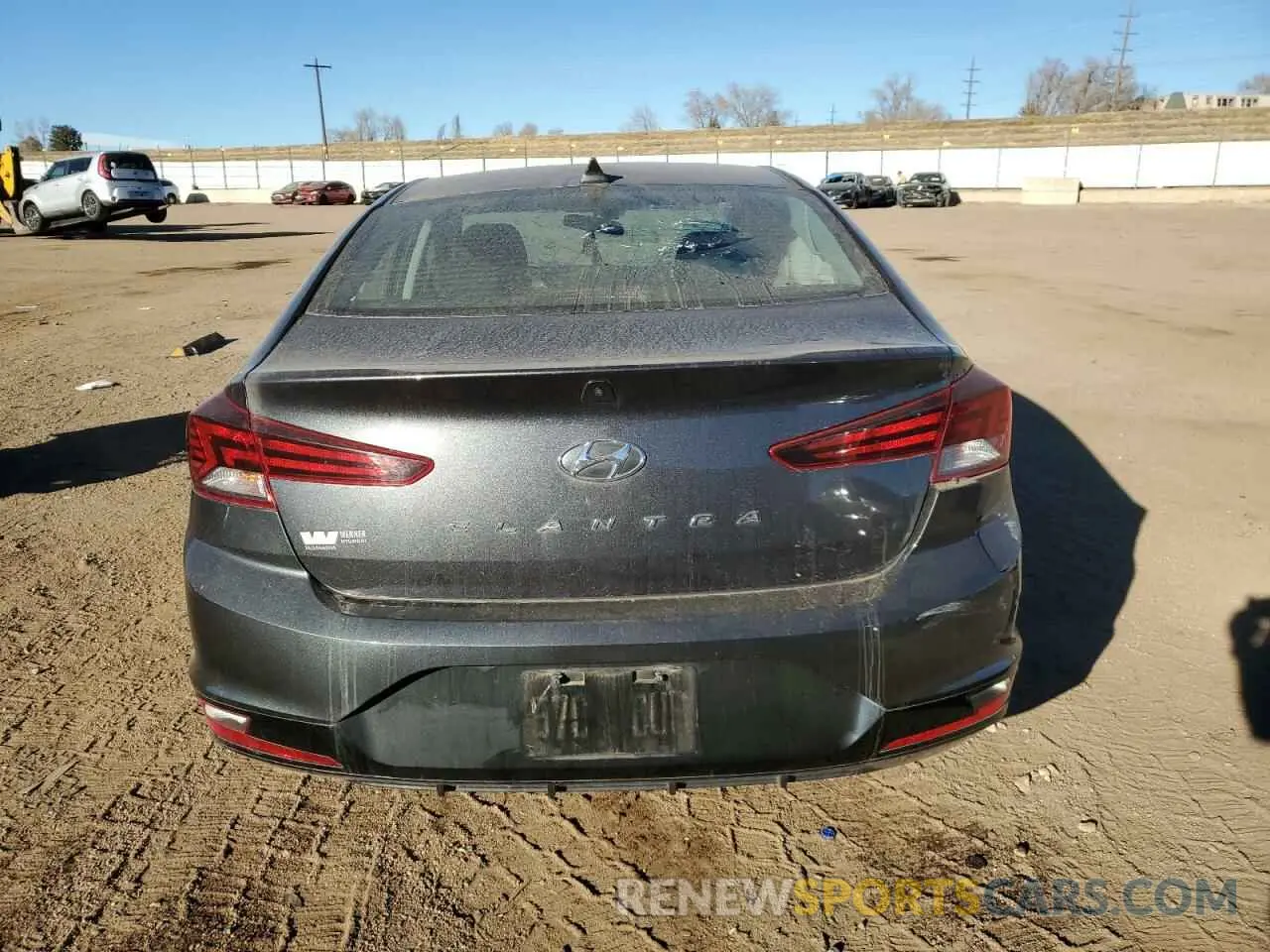 6 Photograph of a damaged car 5NPD84LF1LH581288 HYUNDAI ELANTRA 2020