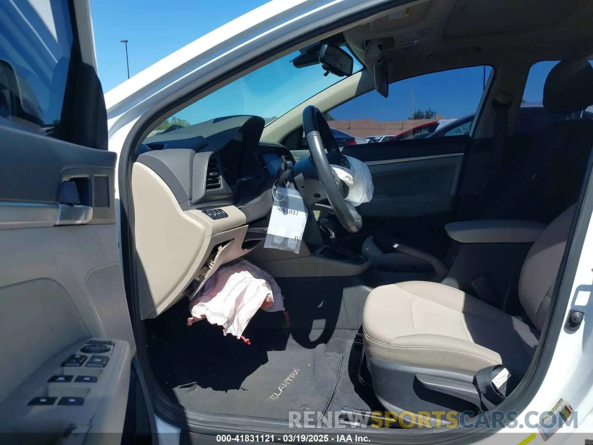 5 Фотография поврежденного автомобиля 5NPD84LF1LH603581 HYUNDAI ELANTRA 2020