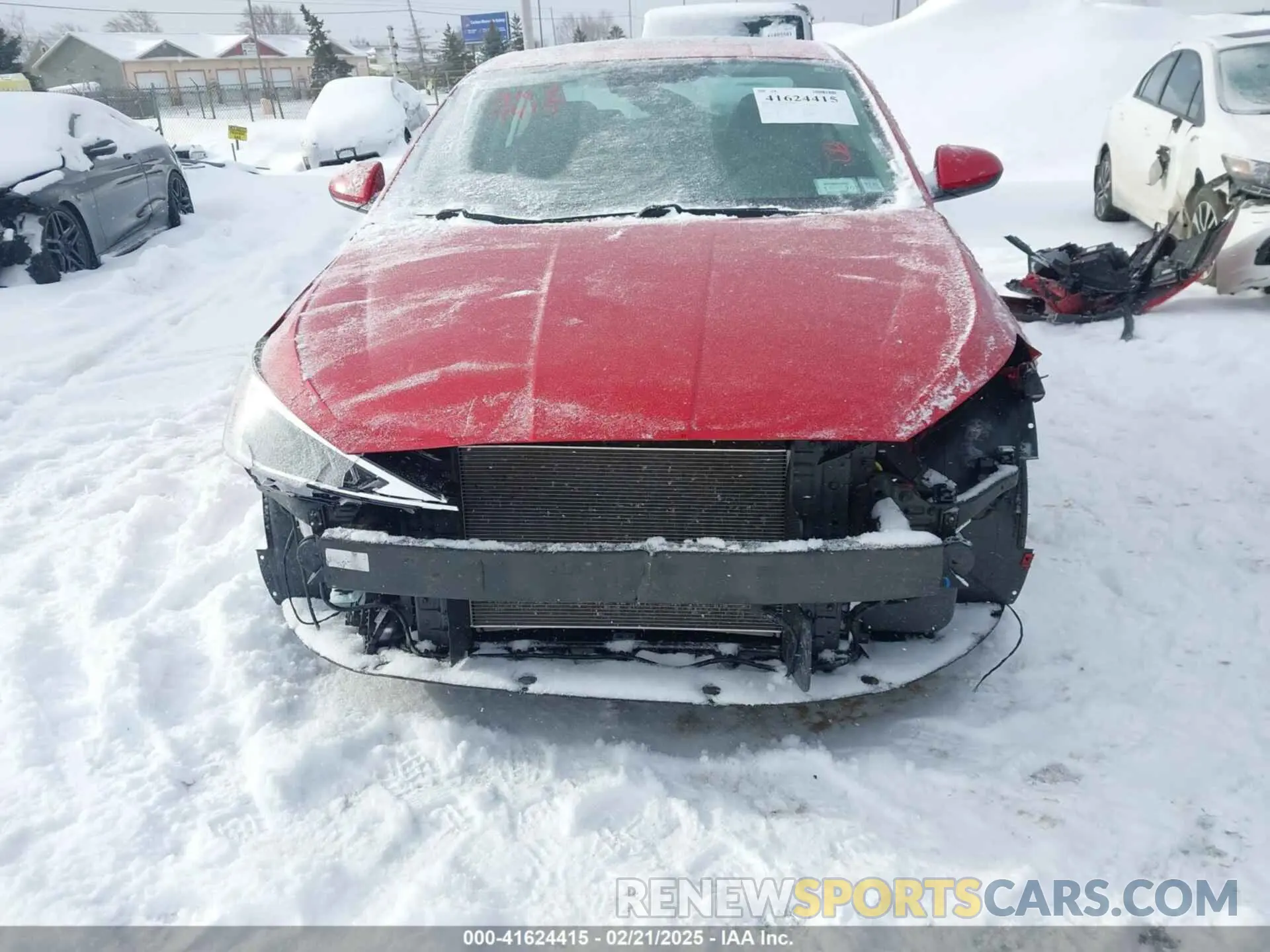 6 Photograph of a damaged car 5NPD84LF1LH606853 HYUNDAI ELANTRA 2020
