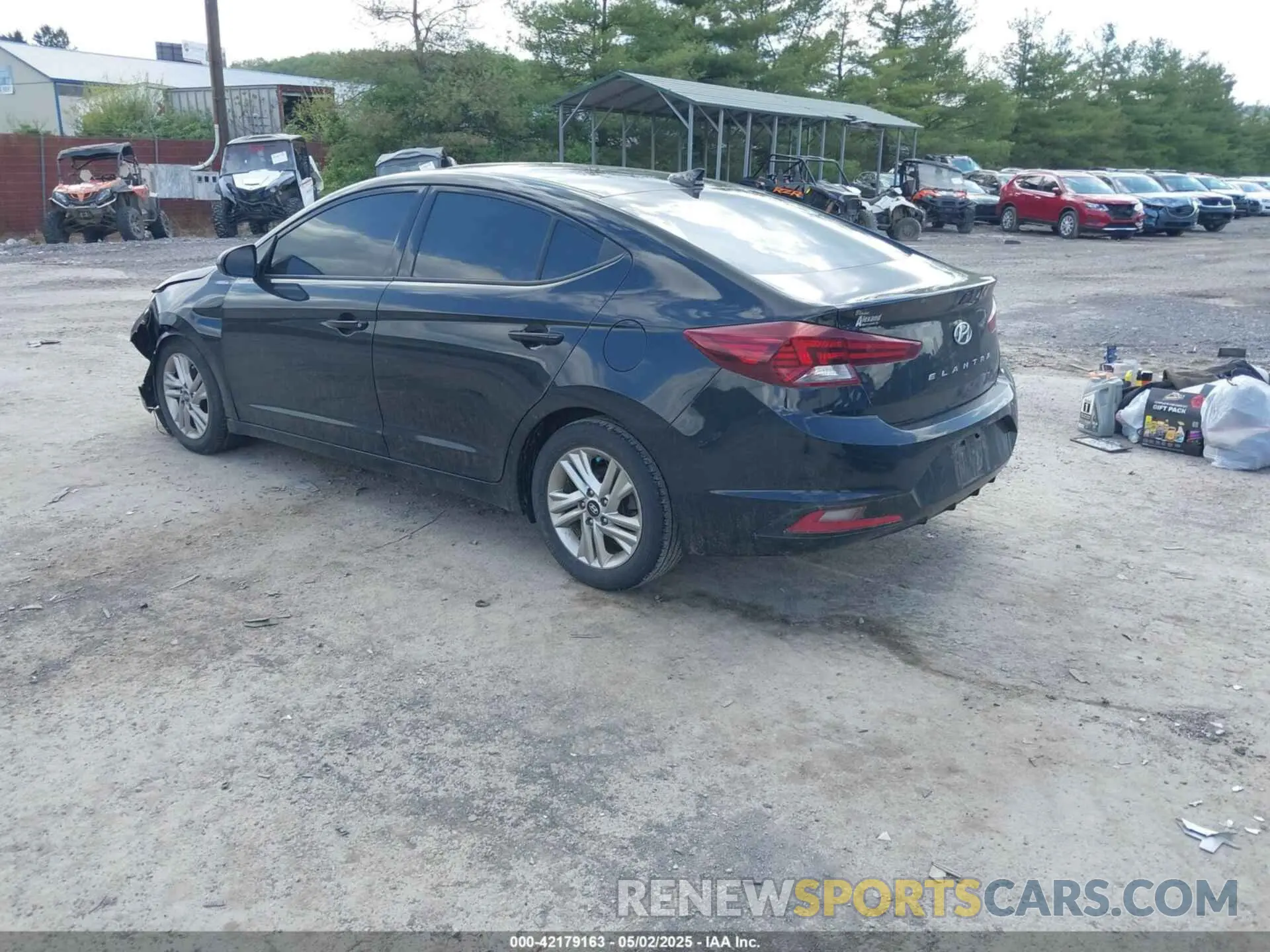 3 Фотография поврежденного автомобиля 5NPD84LF1LH624348 HYUNDAI ELANTRA 2020