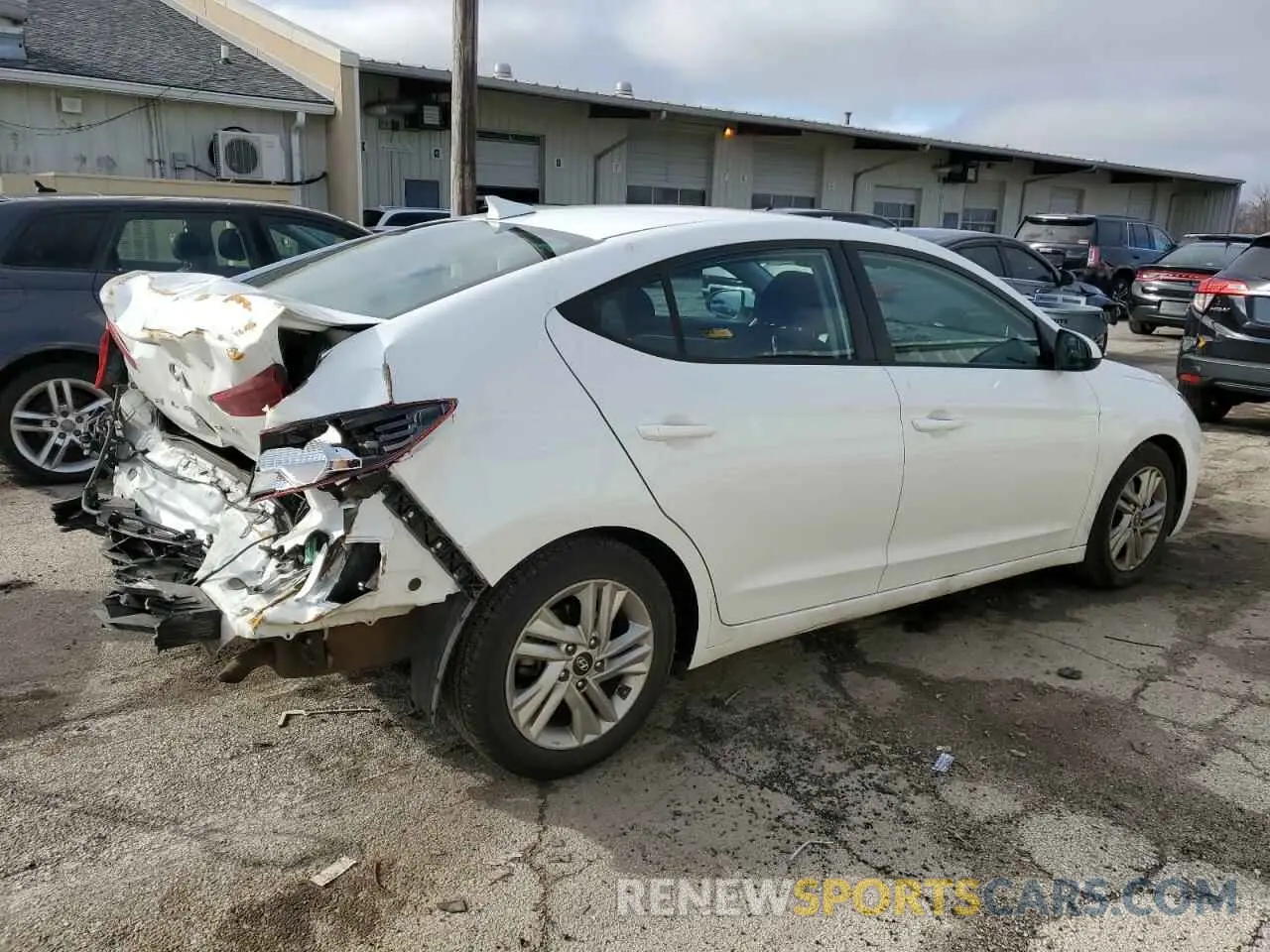 3 Photograph of a damaged car 5NPD84LF1LH626603 HYUNDAI ELANTRA 2020