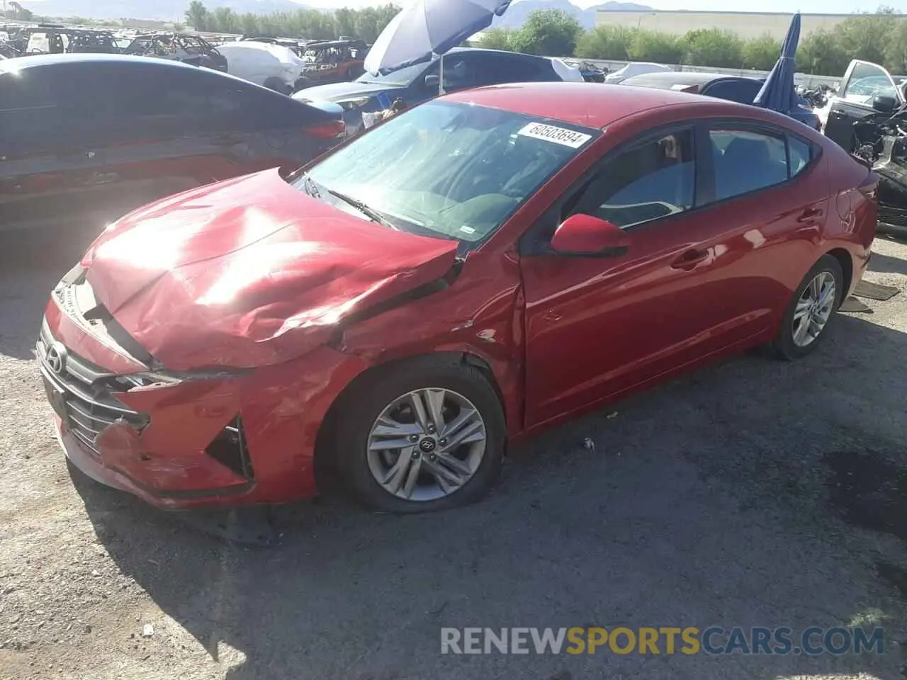 1 Фотография поврежденного автомобиля 5NPD84LF2LH534089 HYUNDAI ELANTRA 2020