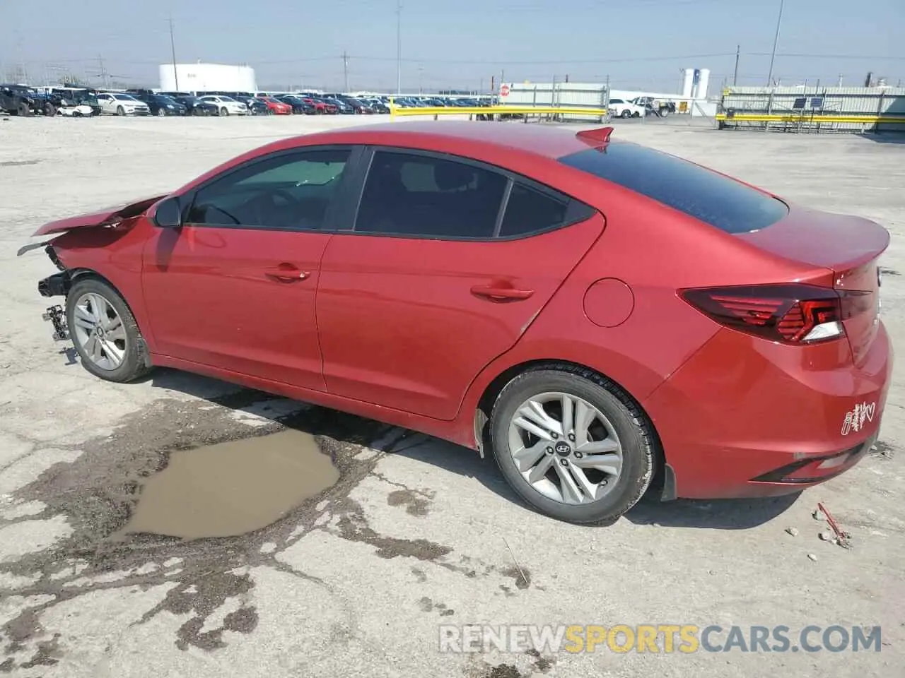2 Photograph of a damaged car 5NPD84LF2LH540846 HYUNDAI ELANTRA 2020